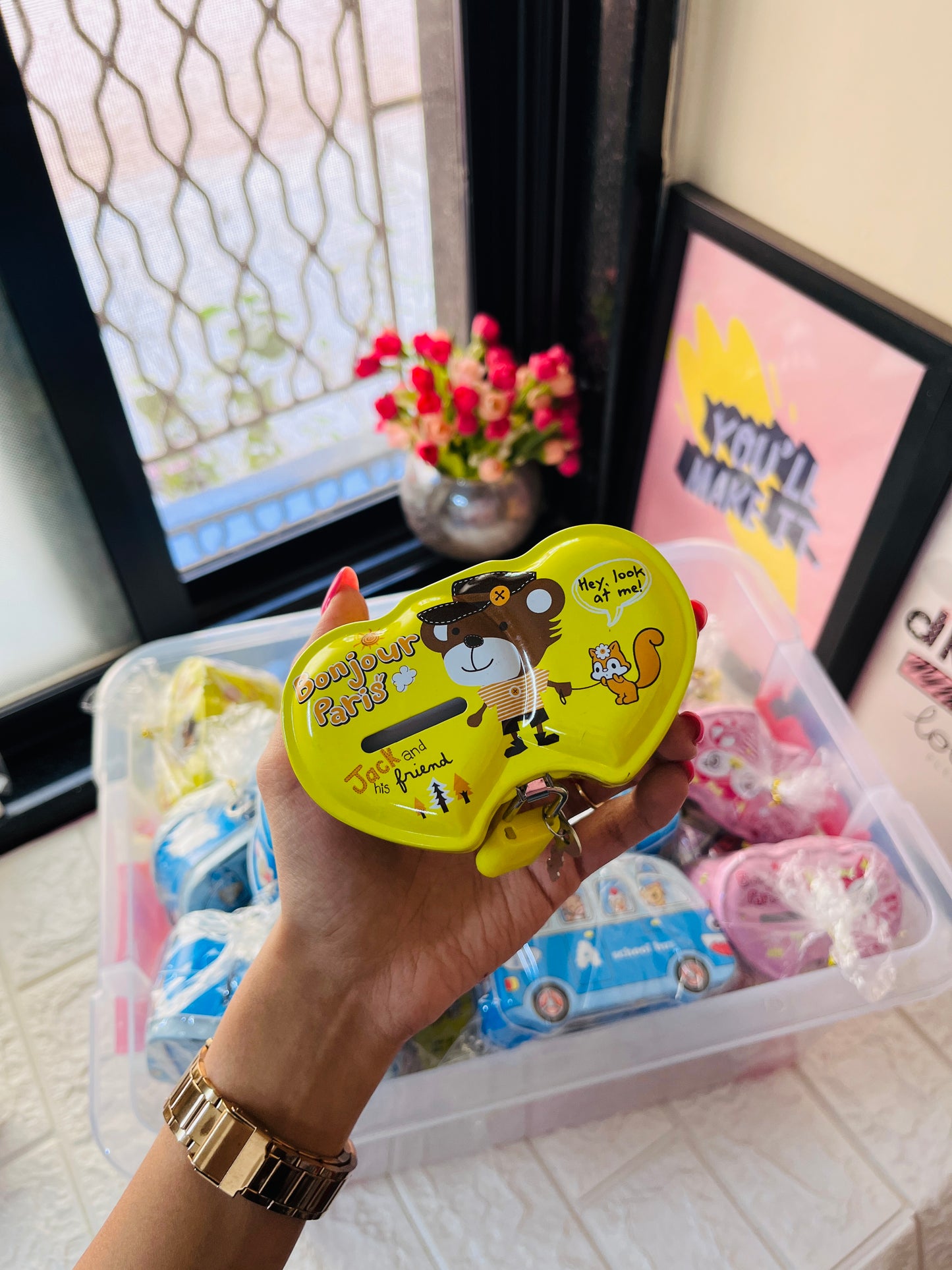 Mini Piggy Banks 🚌