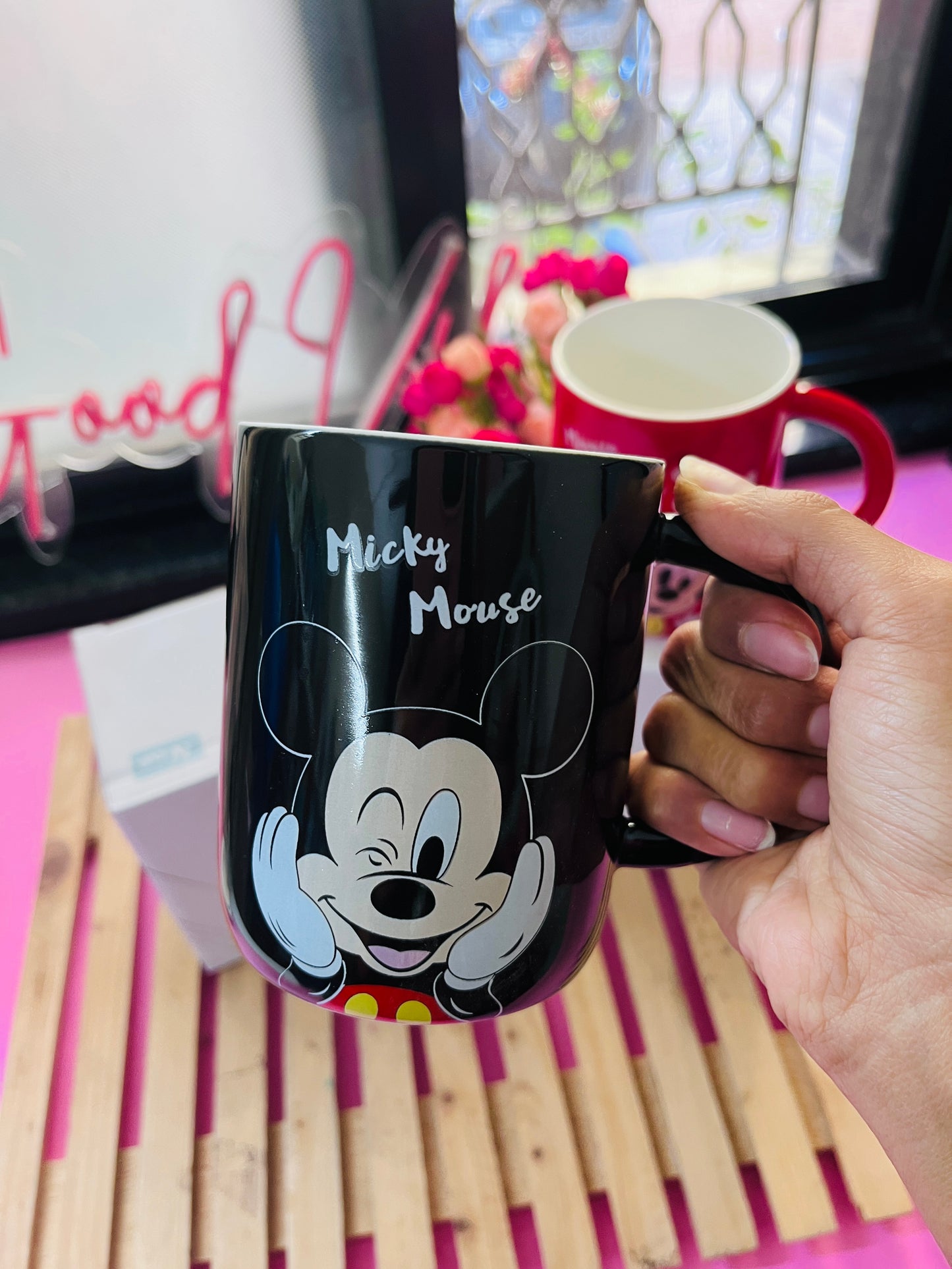 Mickey and Minnie Mouse Cups 🐭