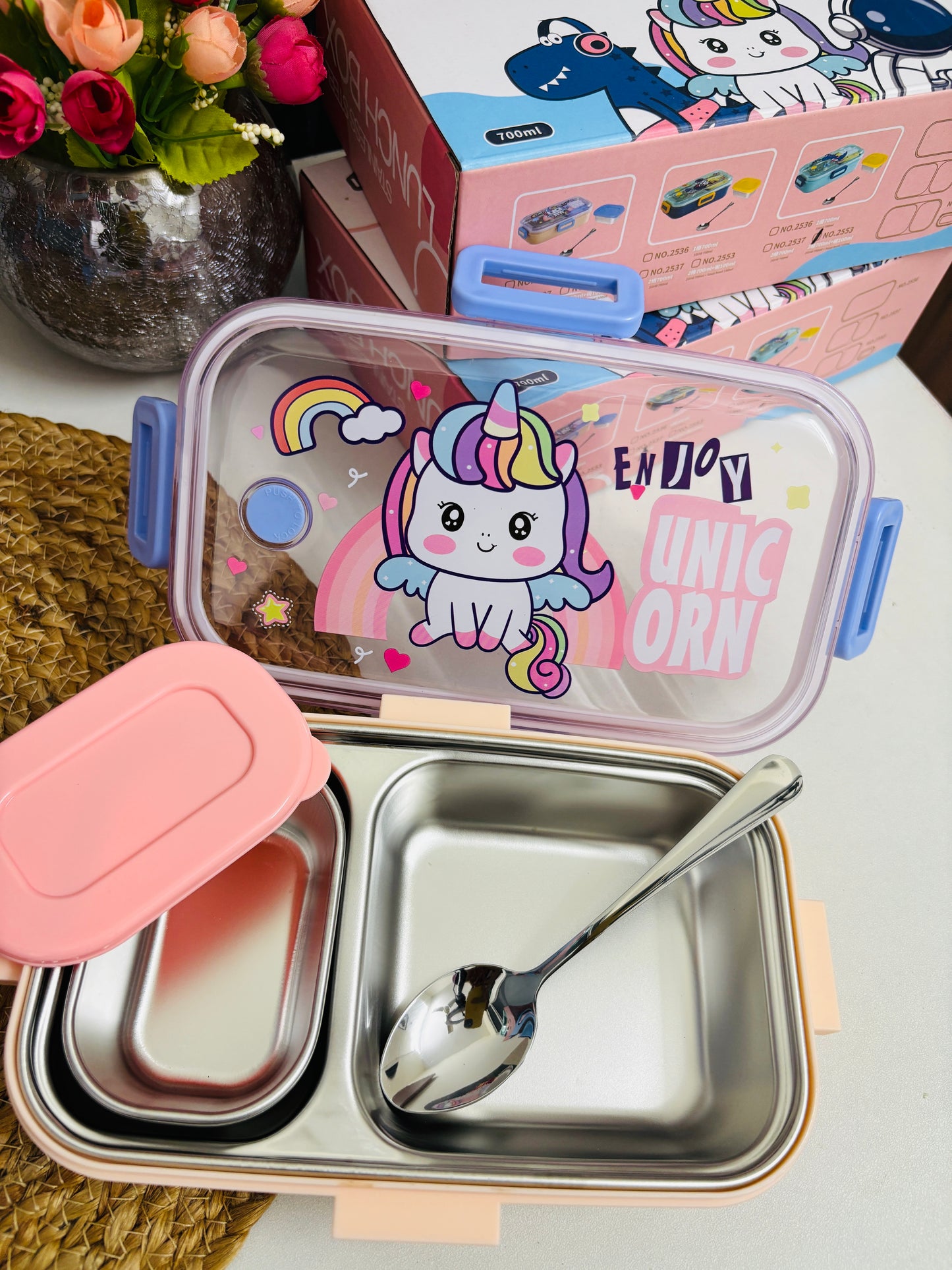 Insulated Steel Lunch Boxes 😍