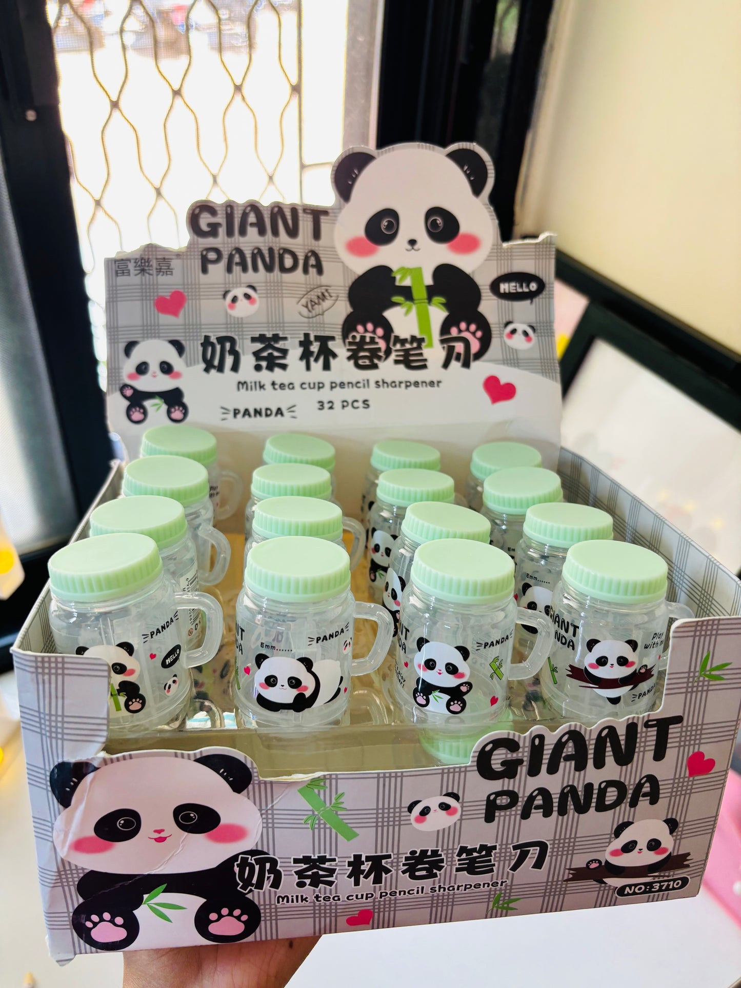 Panda Jar Sharpners 🐼