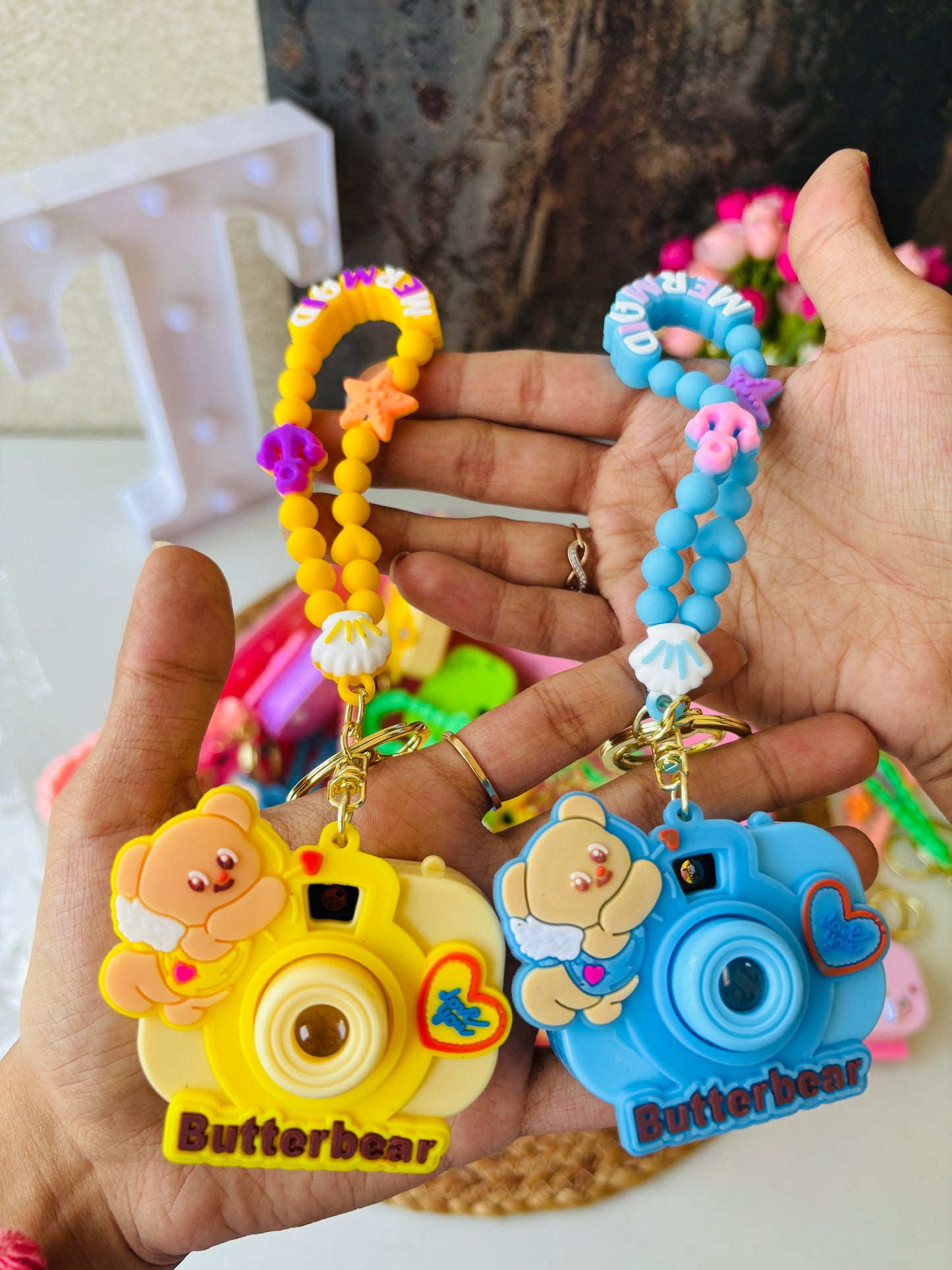 Camera Projector Keychains 📸