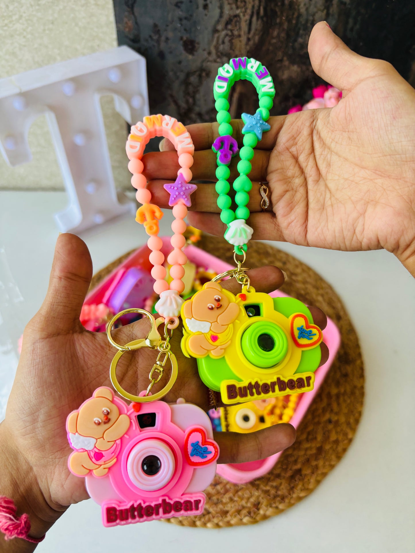 Camera Projector Keychains 📸