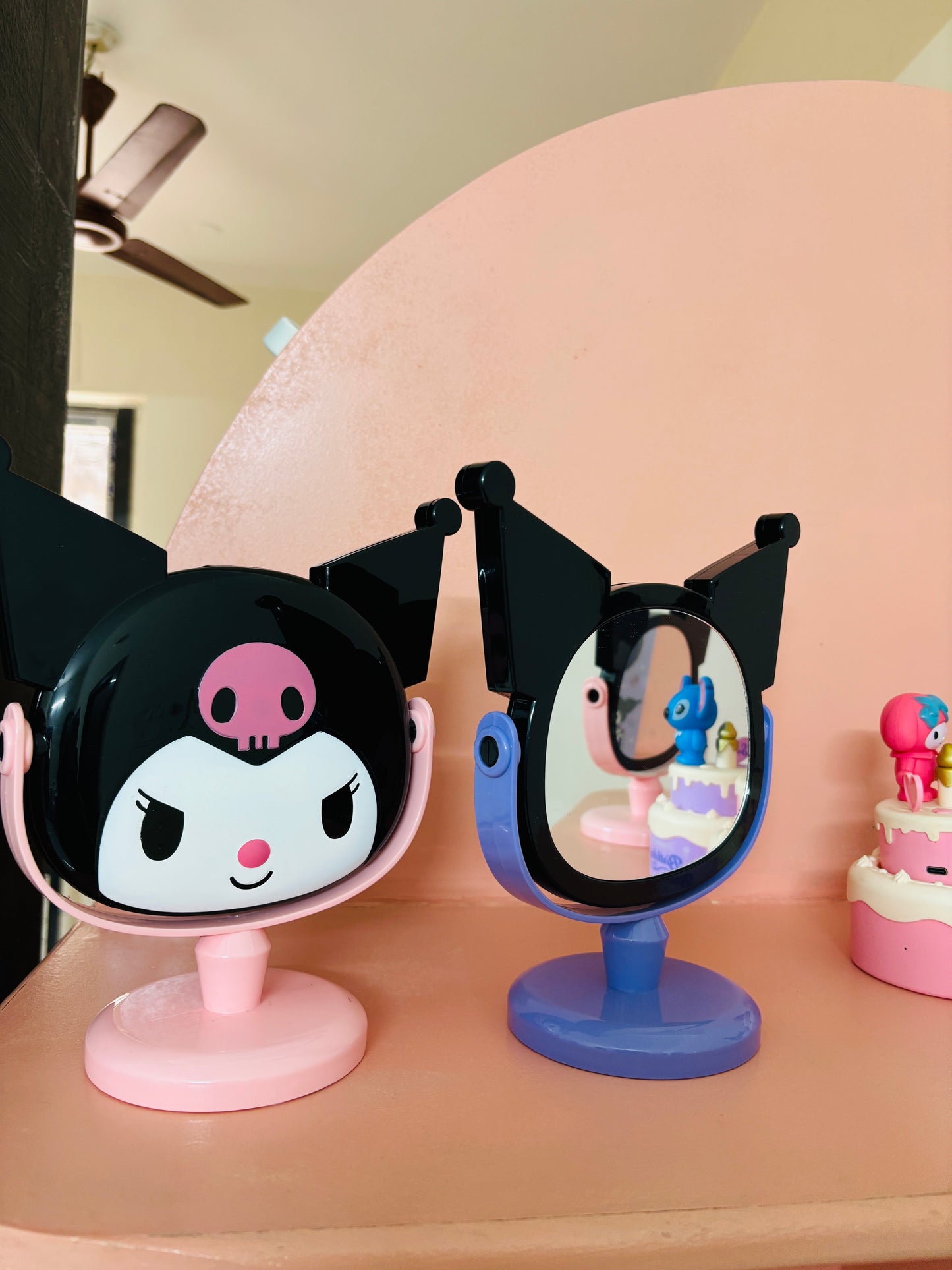 Kuromi Makeup Mirrors