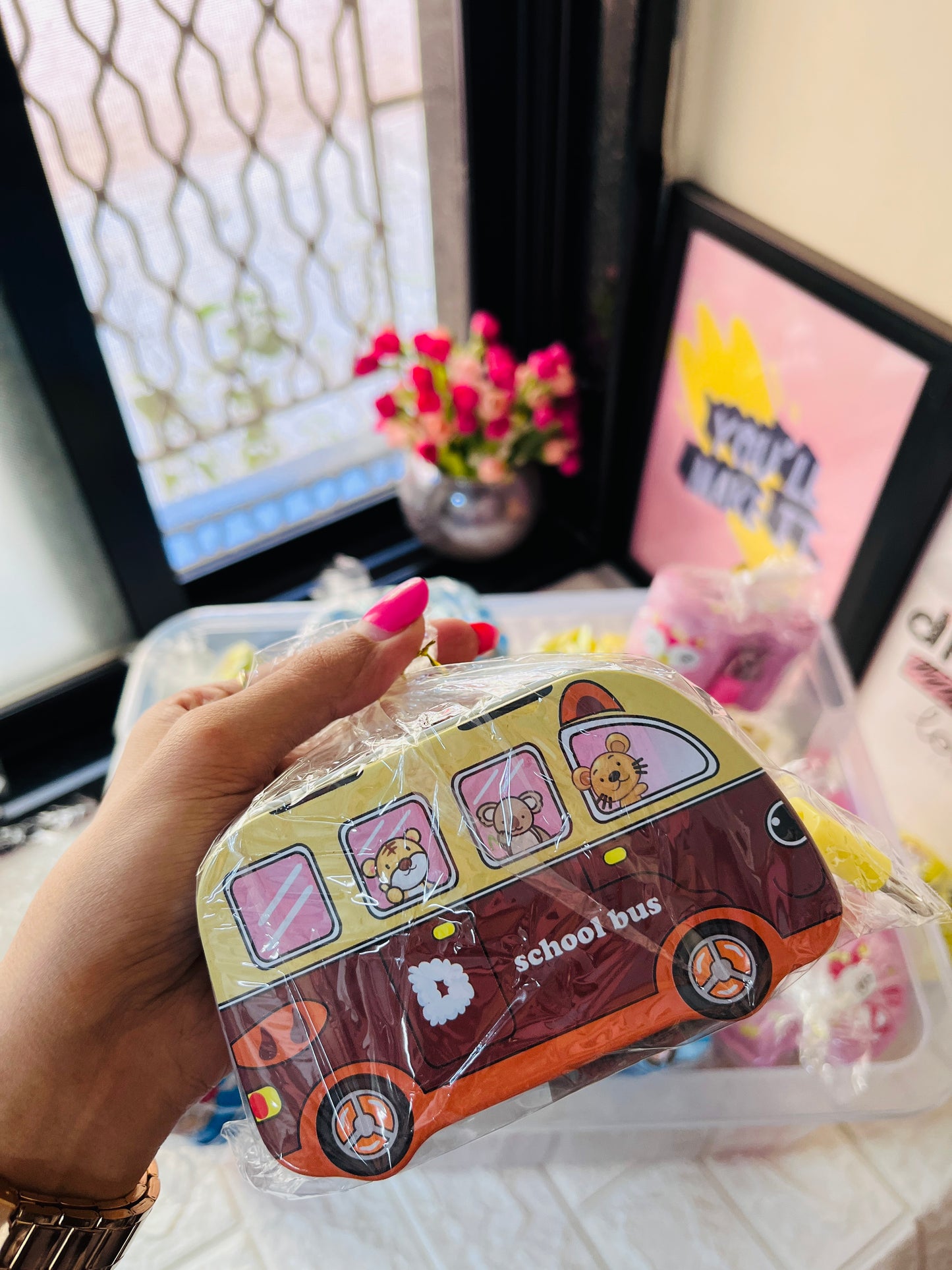 Mini Piggy Banks 🚌