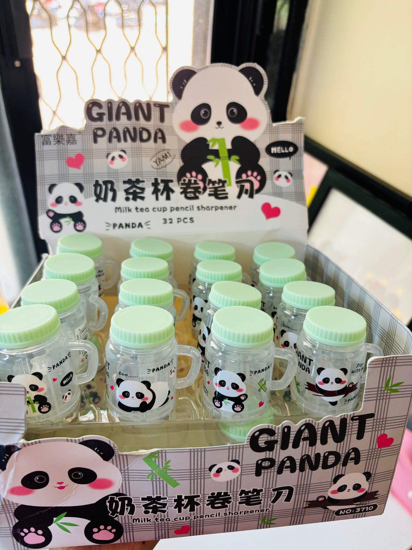 Panda Jar Sharpners 🐼