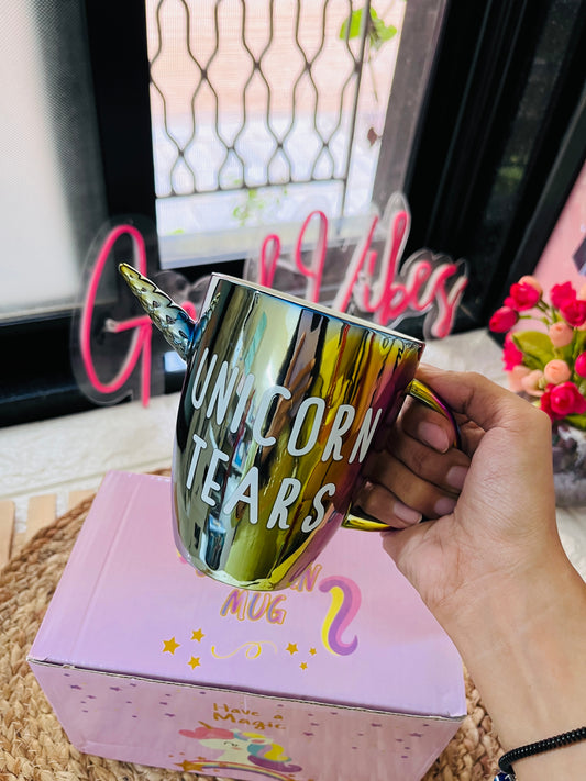 Unicorn Holographic Mug