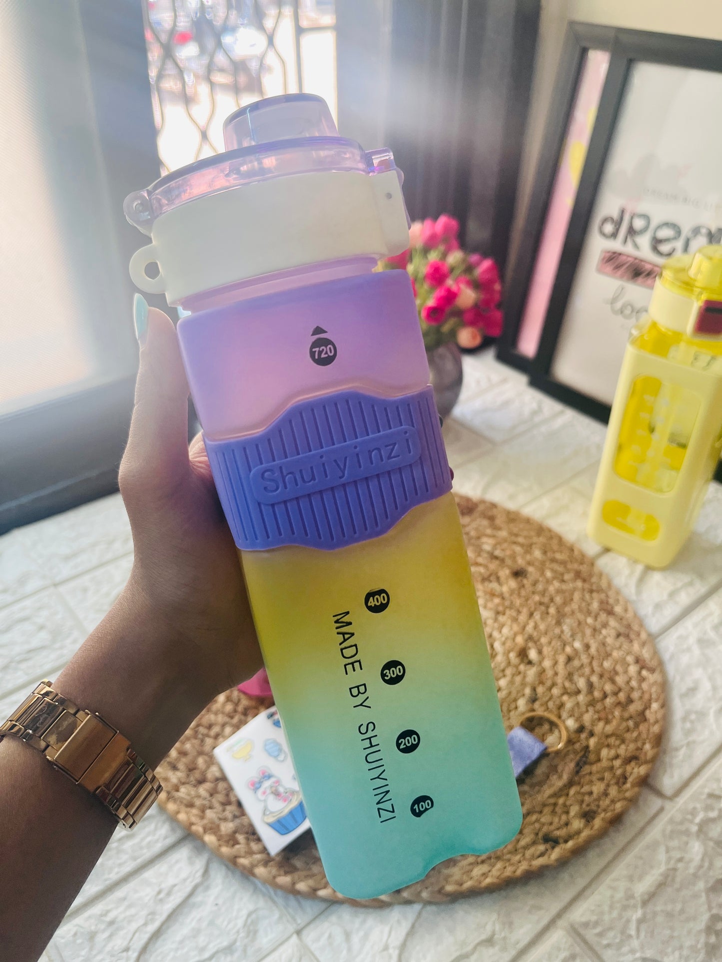 Ombre Motivational Bottles ✨