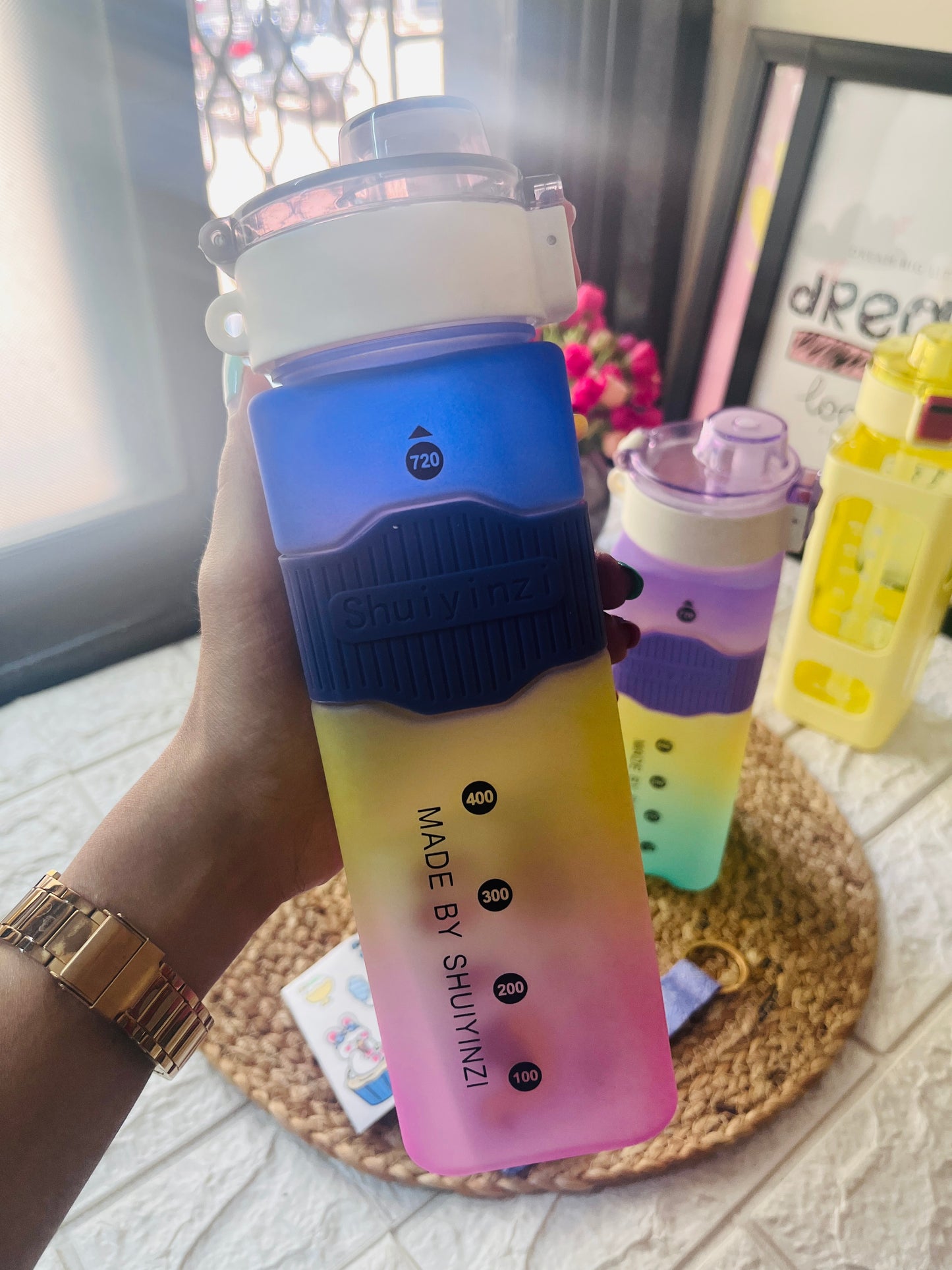 Ombre Motivational Bottles ✨