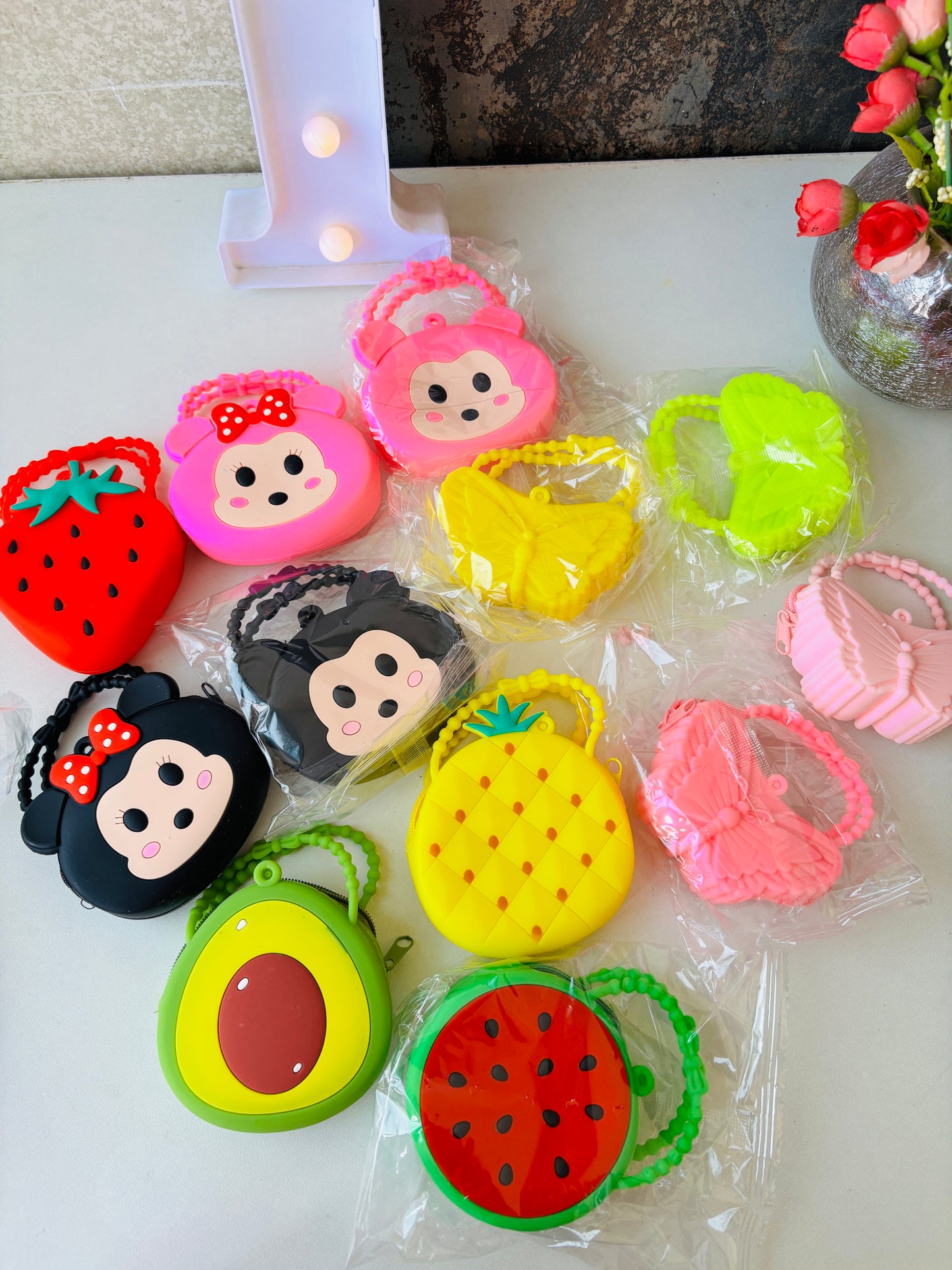 Silicon Coin Pouches