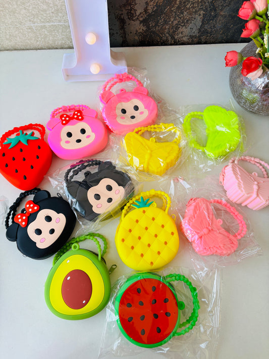Silicon Coin Pouches