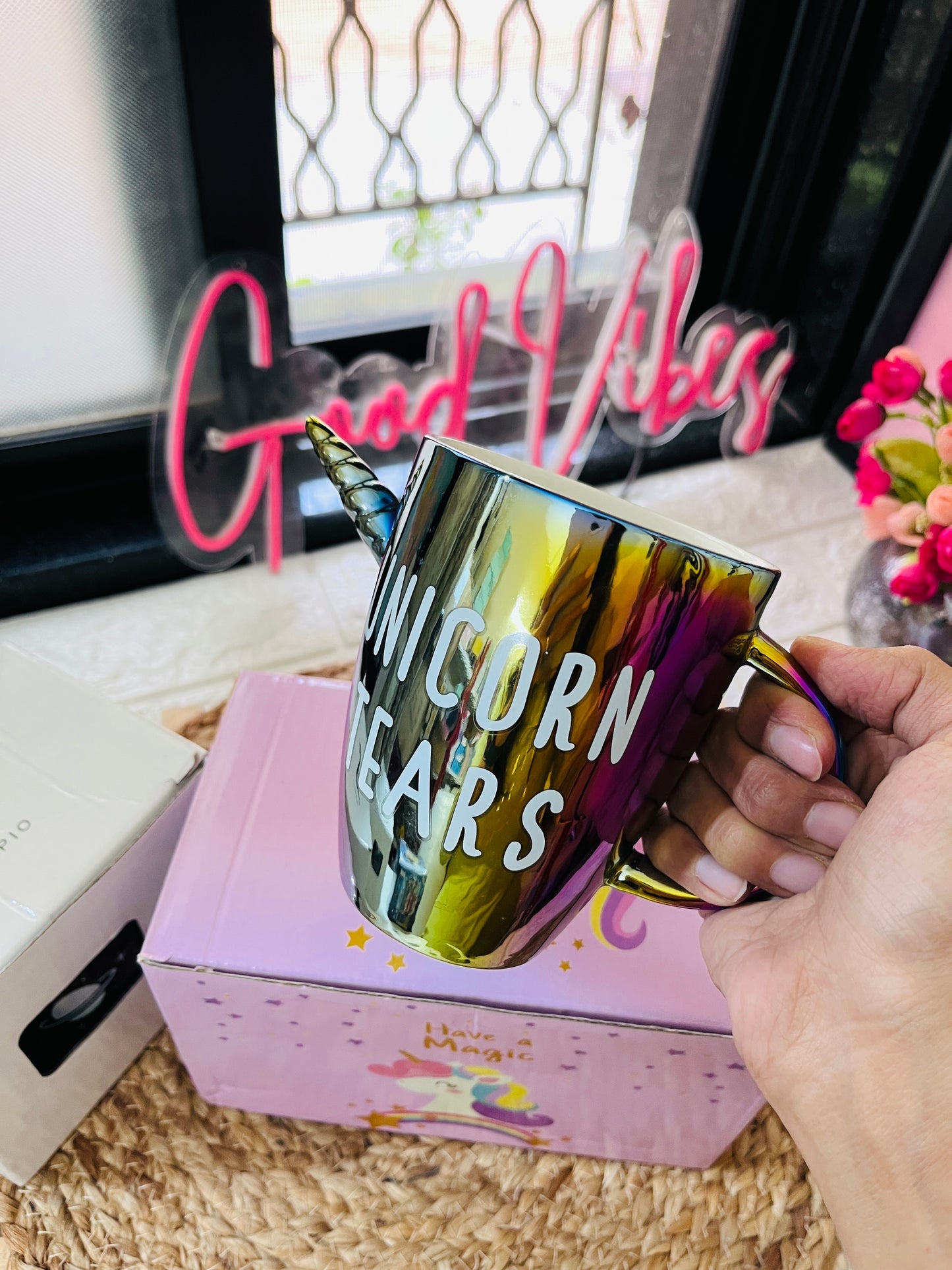 Unicorn Holographic Mug