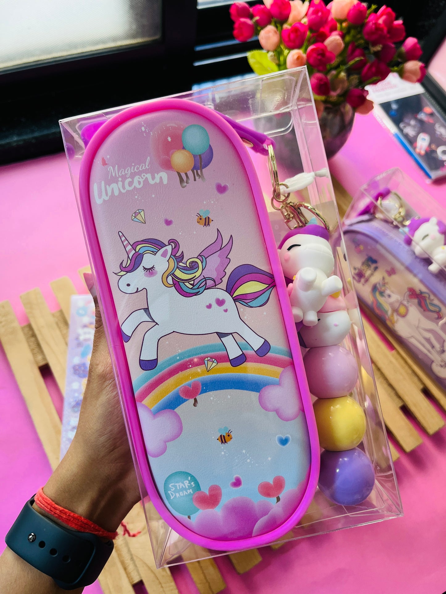 Unicorn 4in1 Pouch Hamper 🦄