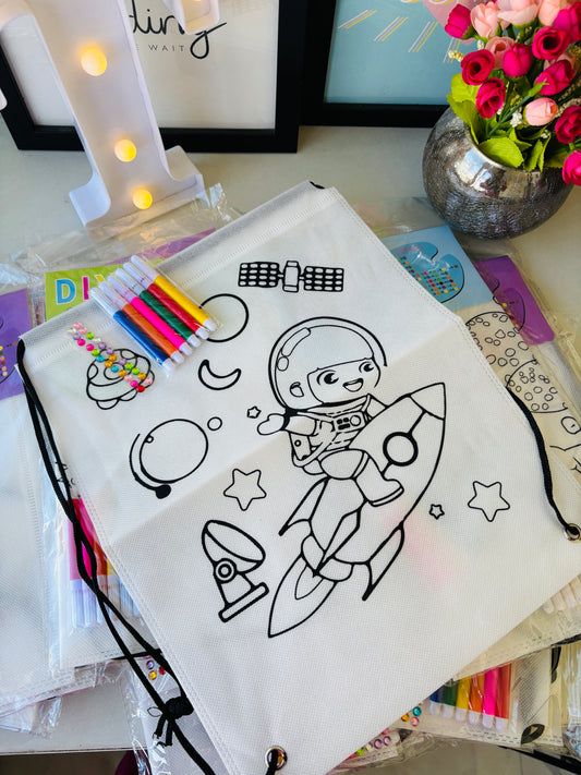 DIY colouring bags ποΈπ¨