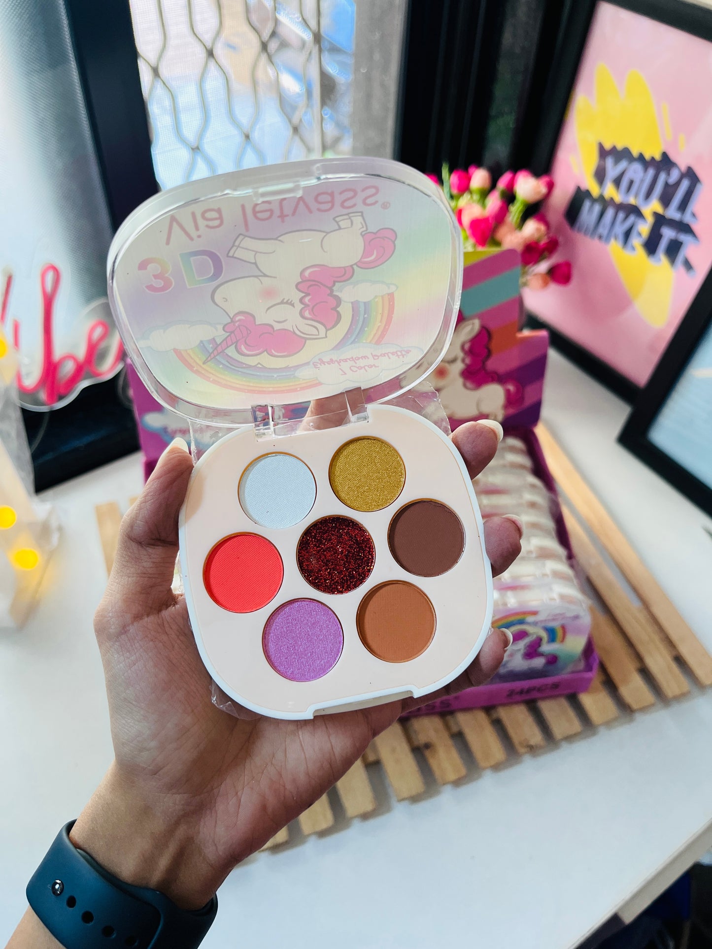 Mini Unicorn Makeup Palettes