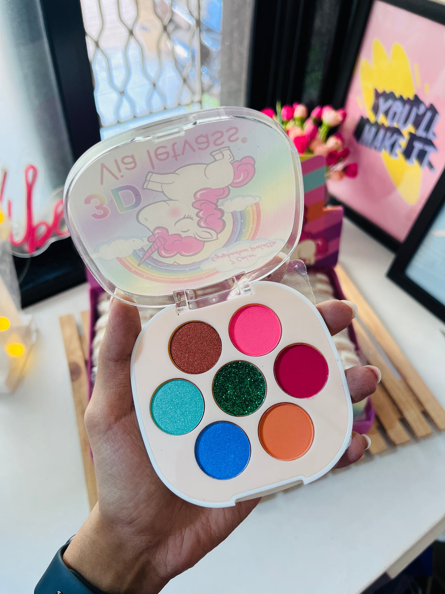 Mini Unicorn Makeup Palettes