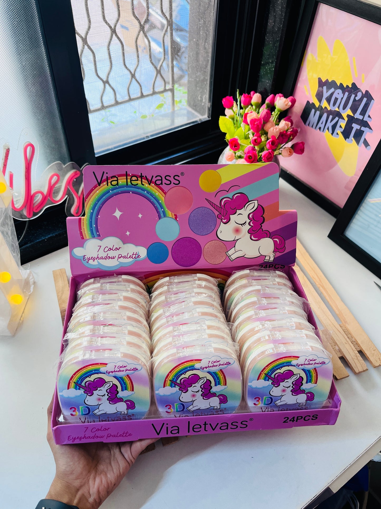 Mini Unicorn Makeup Palettes