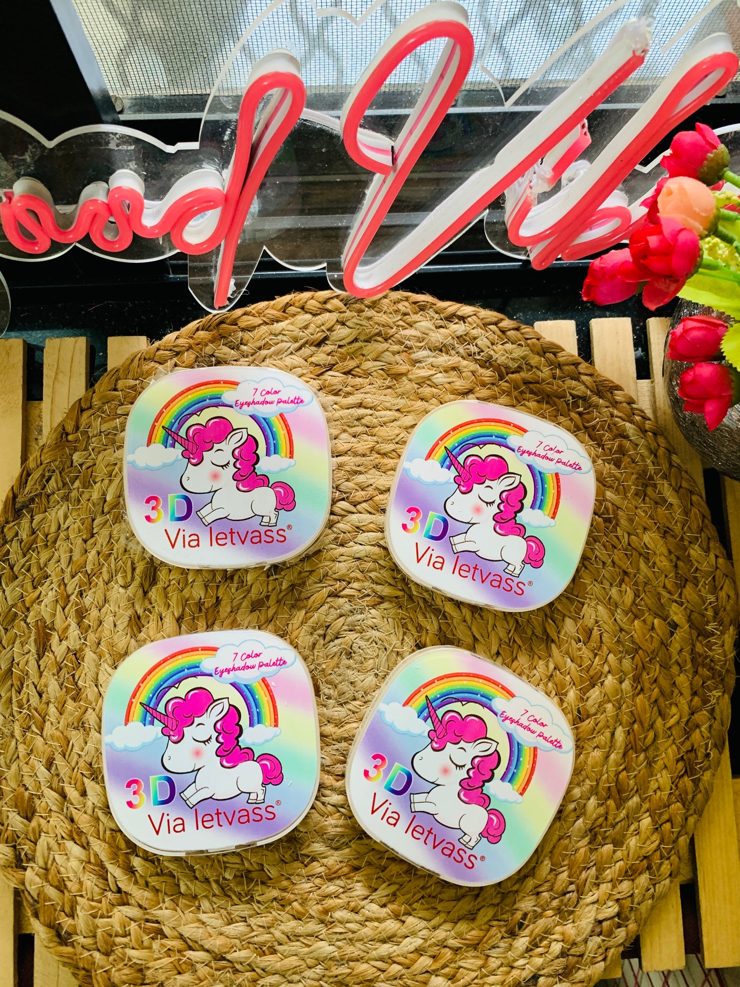 Mini Unicorn Makeup Palettes