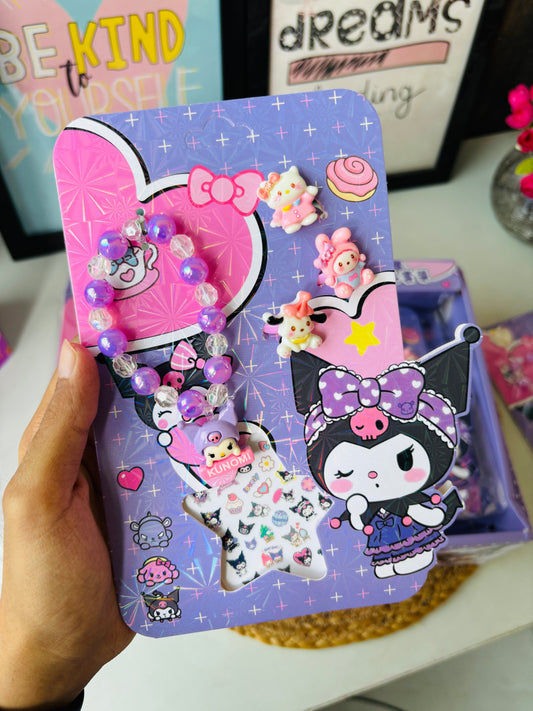 Kuromi Accessories Set