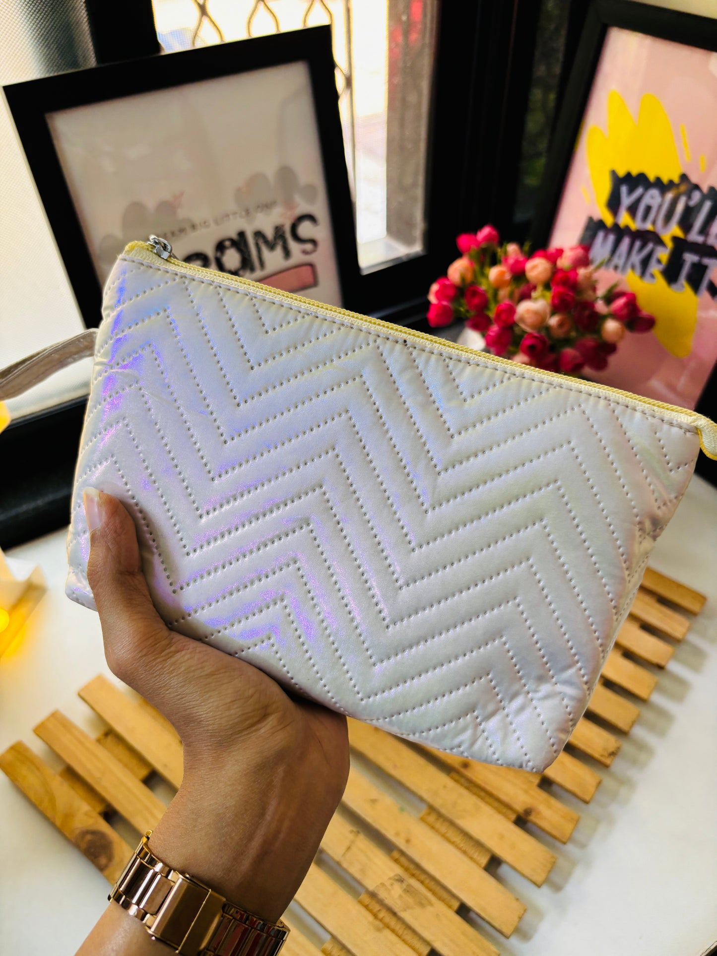 Holographic Pouches