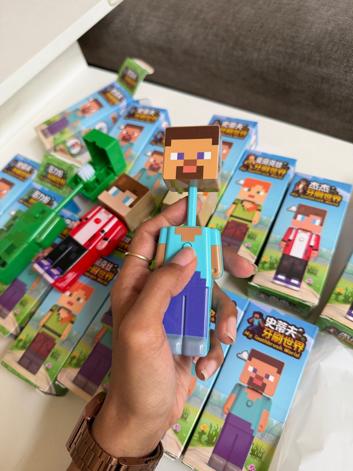 Minecraft Toothbrushes
