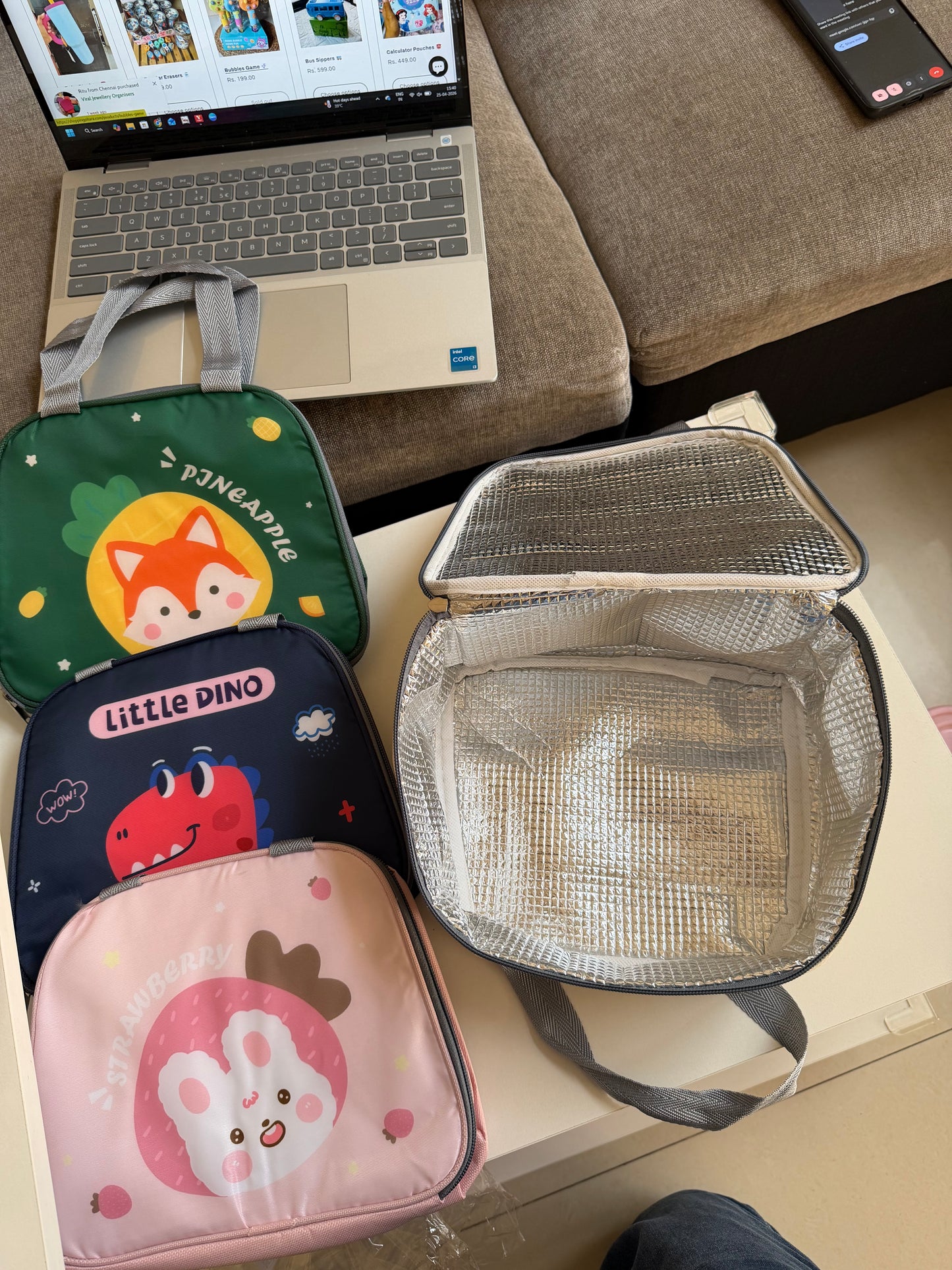 Pinteresty Insulated Lunch Bags 🥑