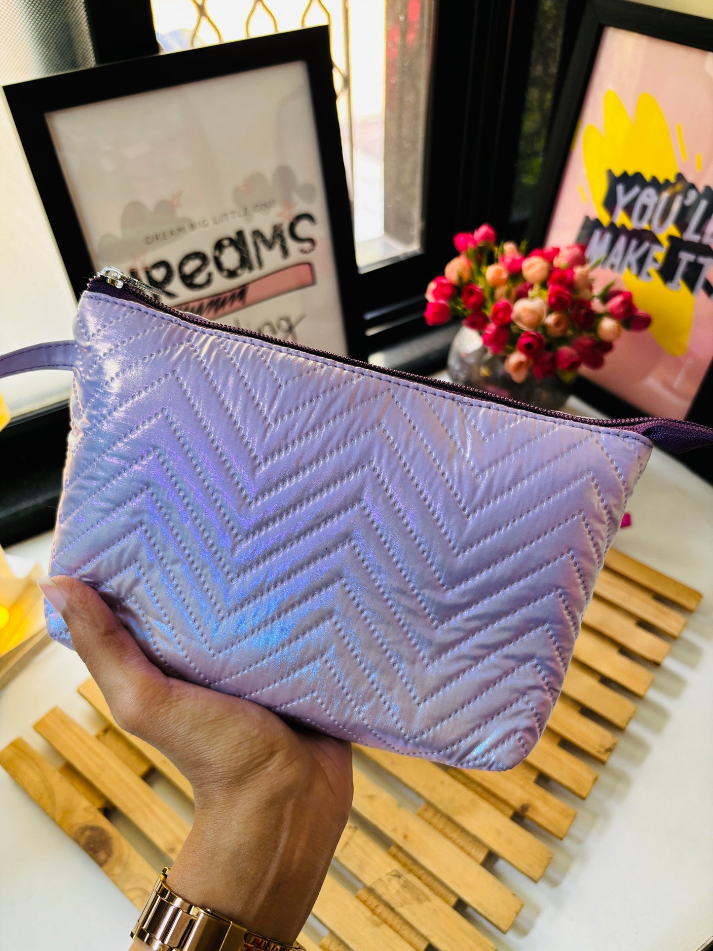 Holographic Pouches