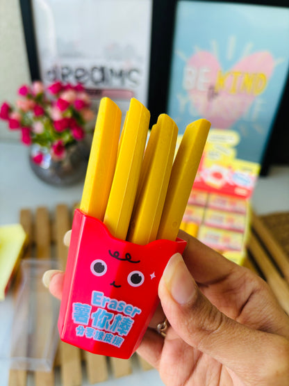 French Fries Erasers 🍟