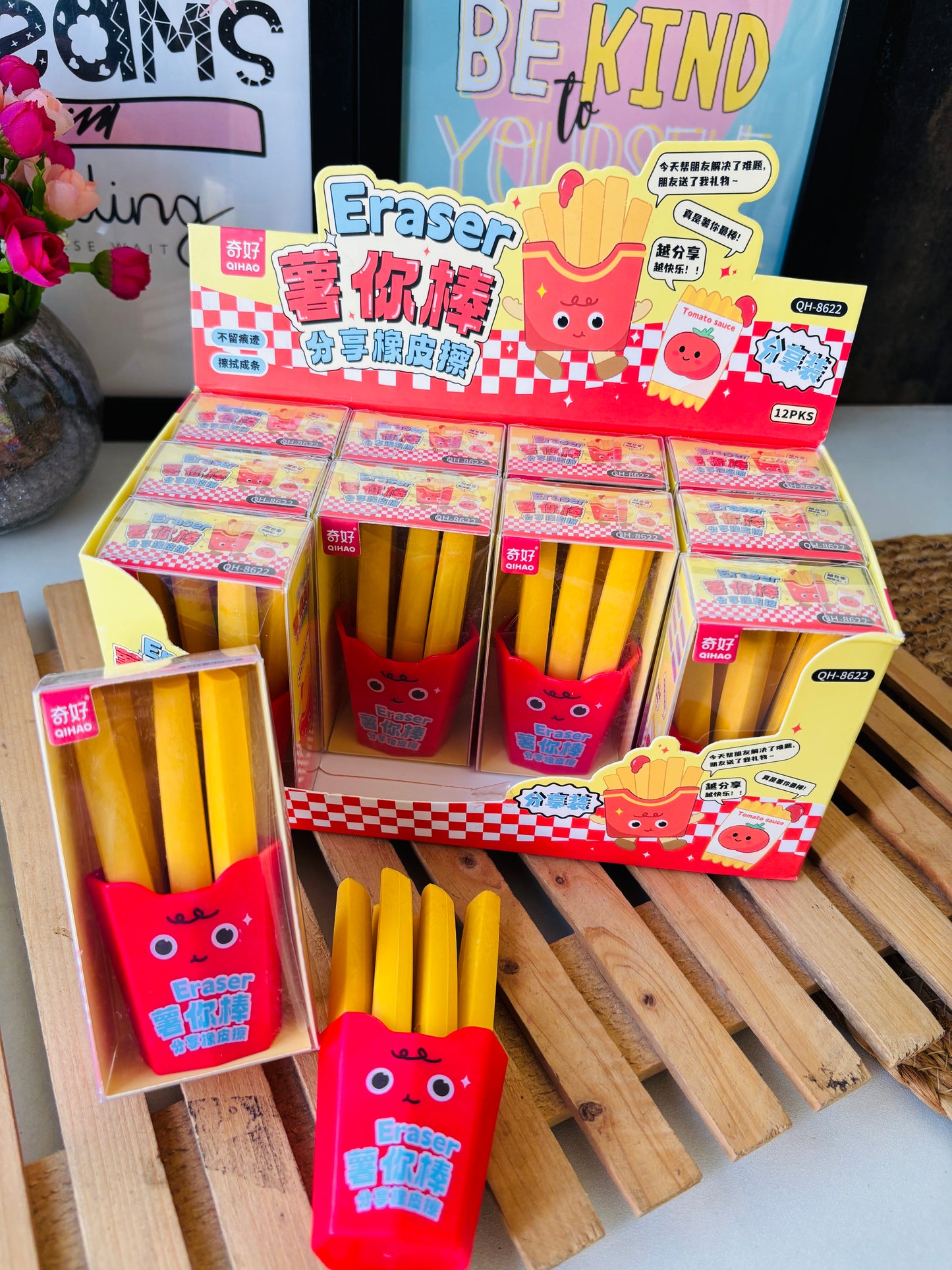 French Fries Erasers 🍟