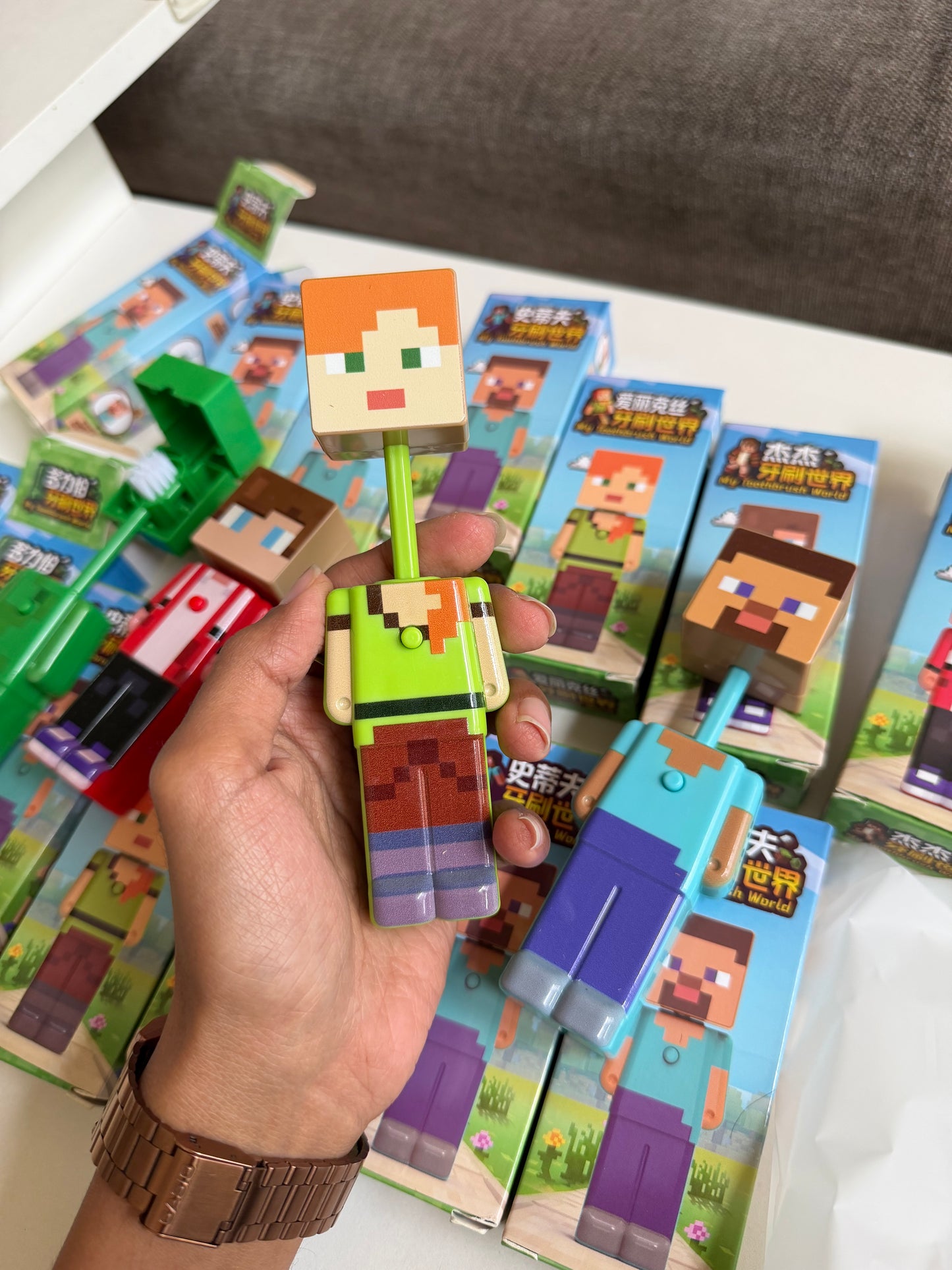 Minecraft Toothbrushes