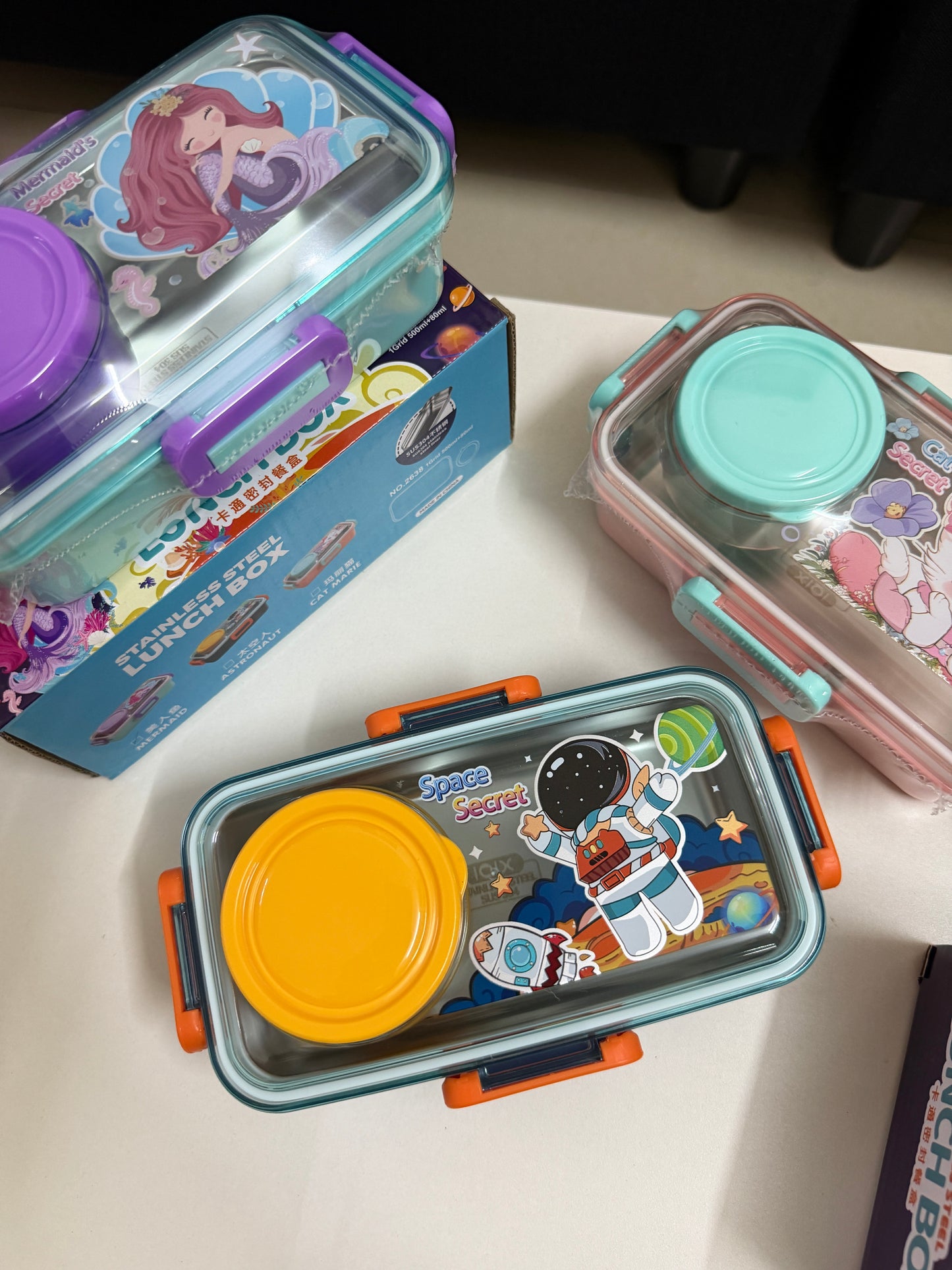 Mini Steel Lunch Boxes