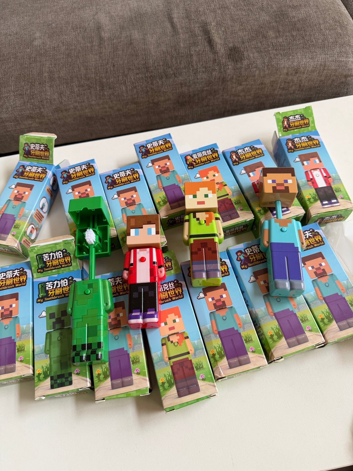 Minecraft Toothbrushes