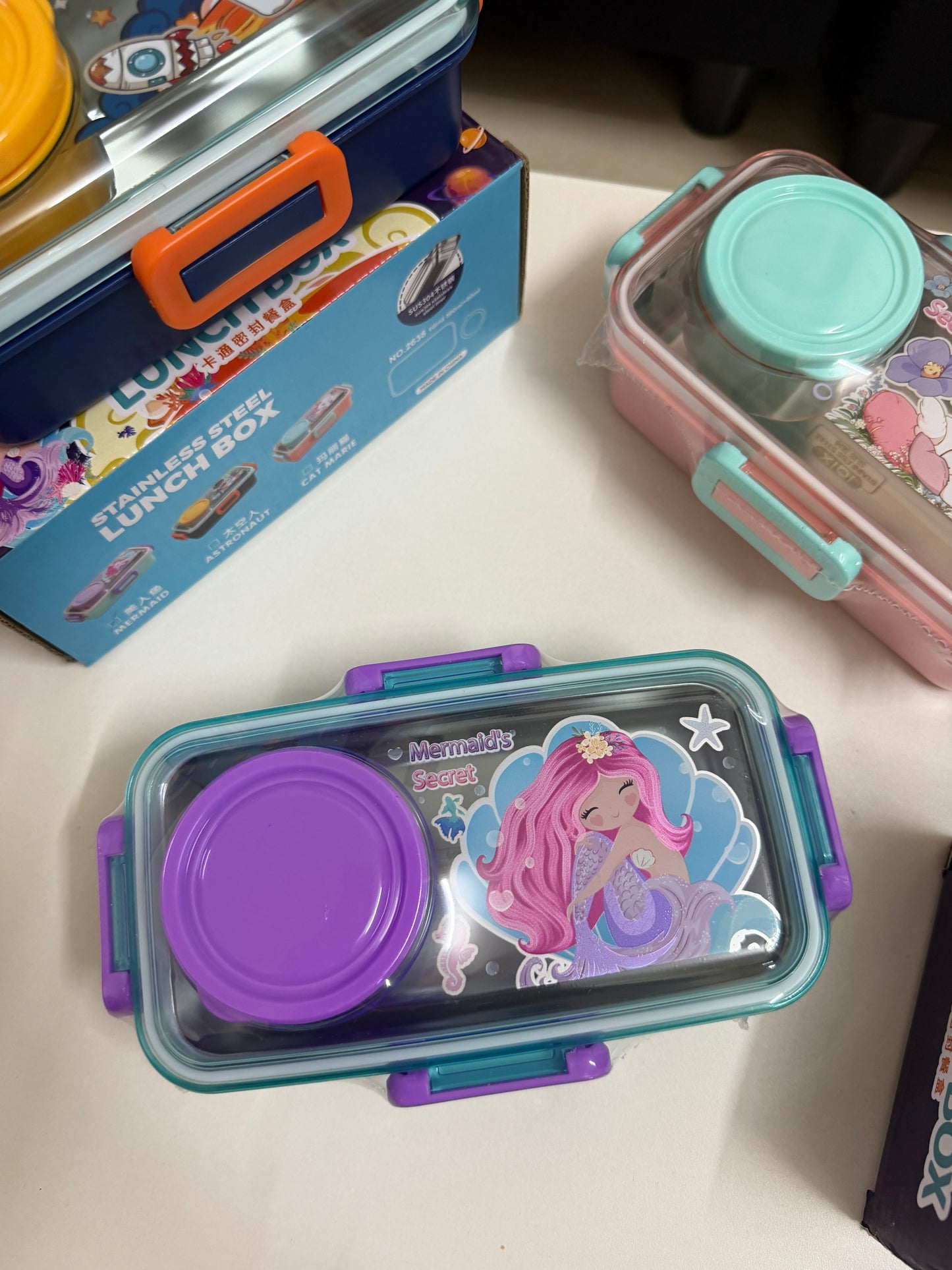 Mini Steel Lunch Boxes