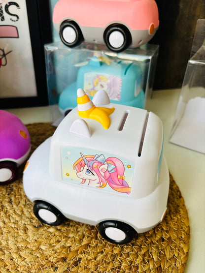 Unicorn Car Piggy Banks 🚙