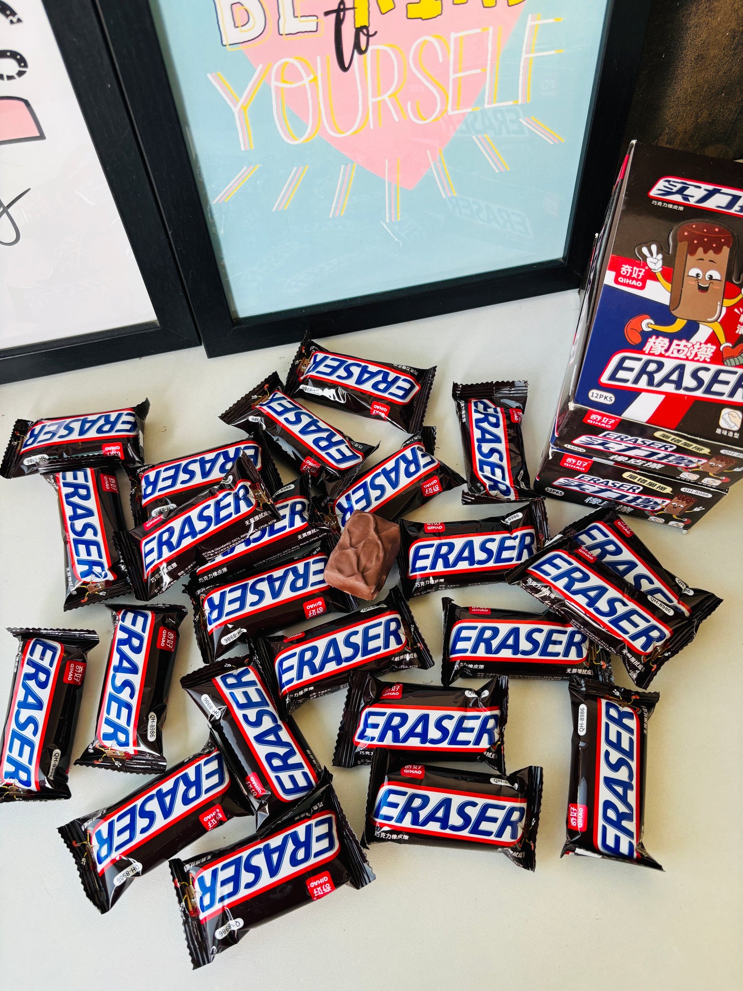 Snickers Erasers 🤤