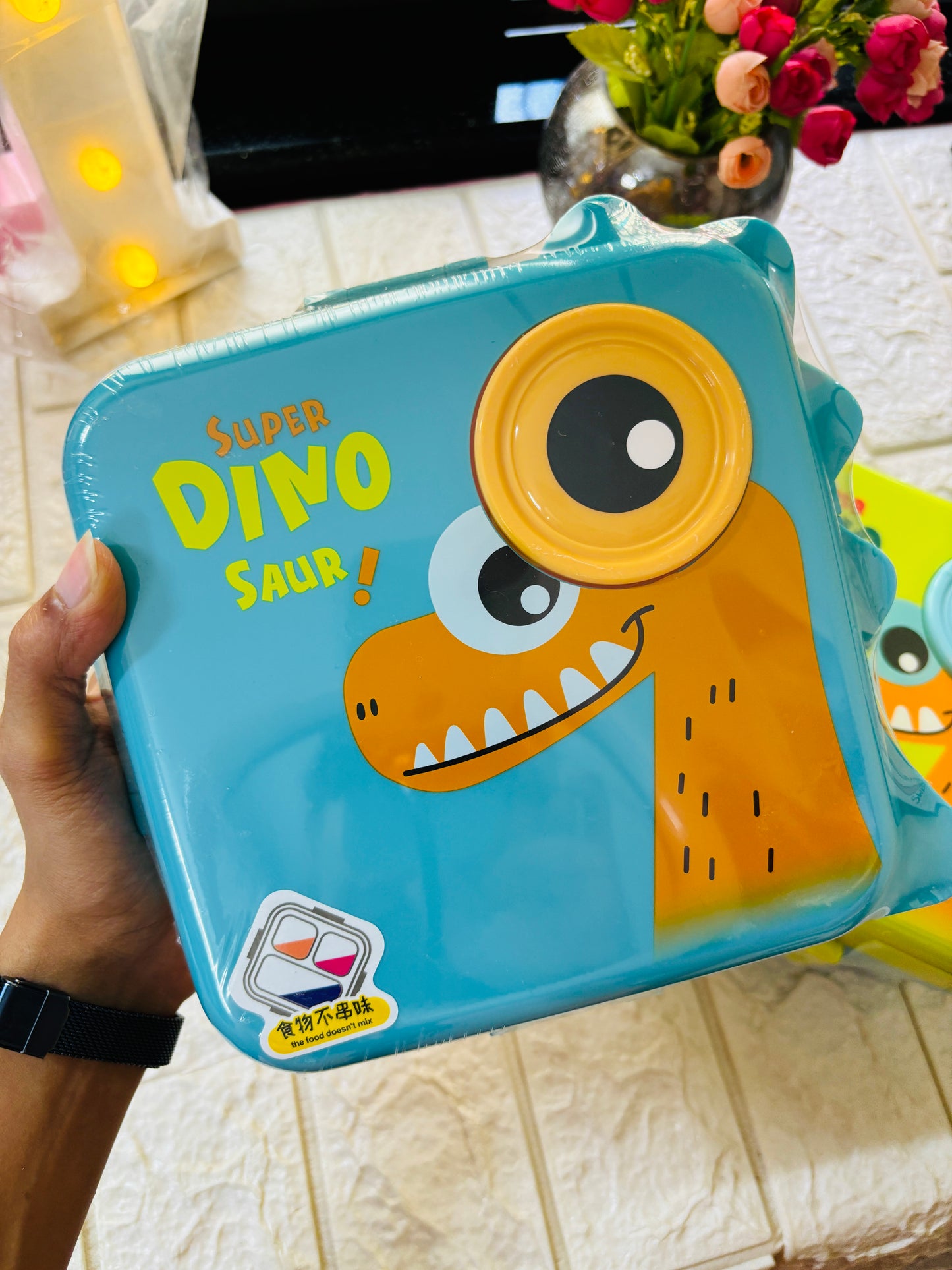 Dino Lunch Box (Non - Insulated)