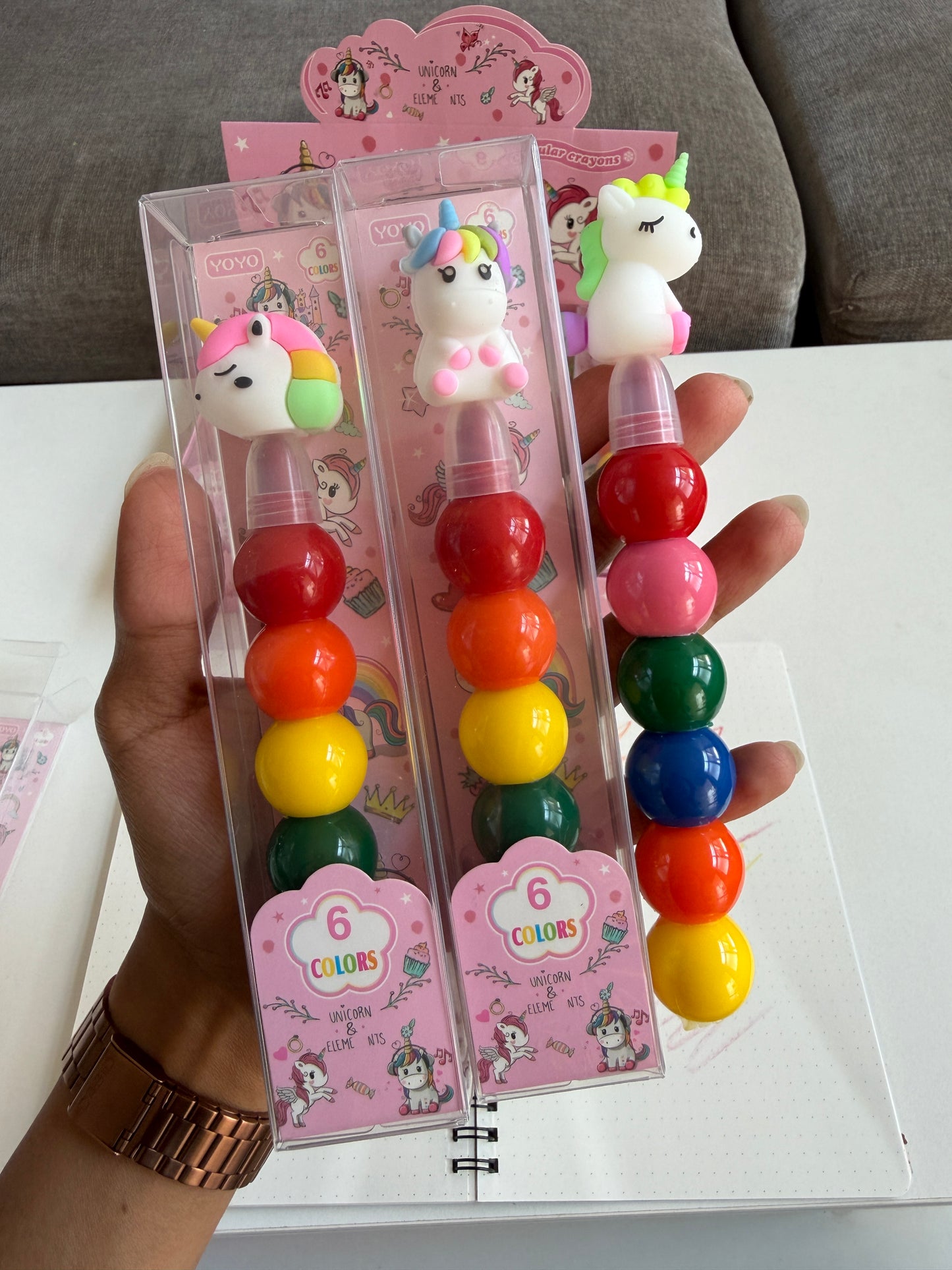 Unicorn Crayons