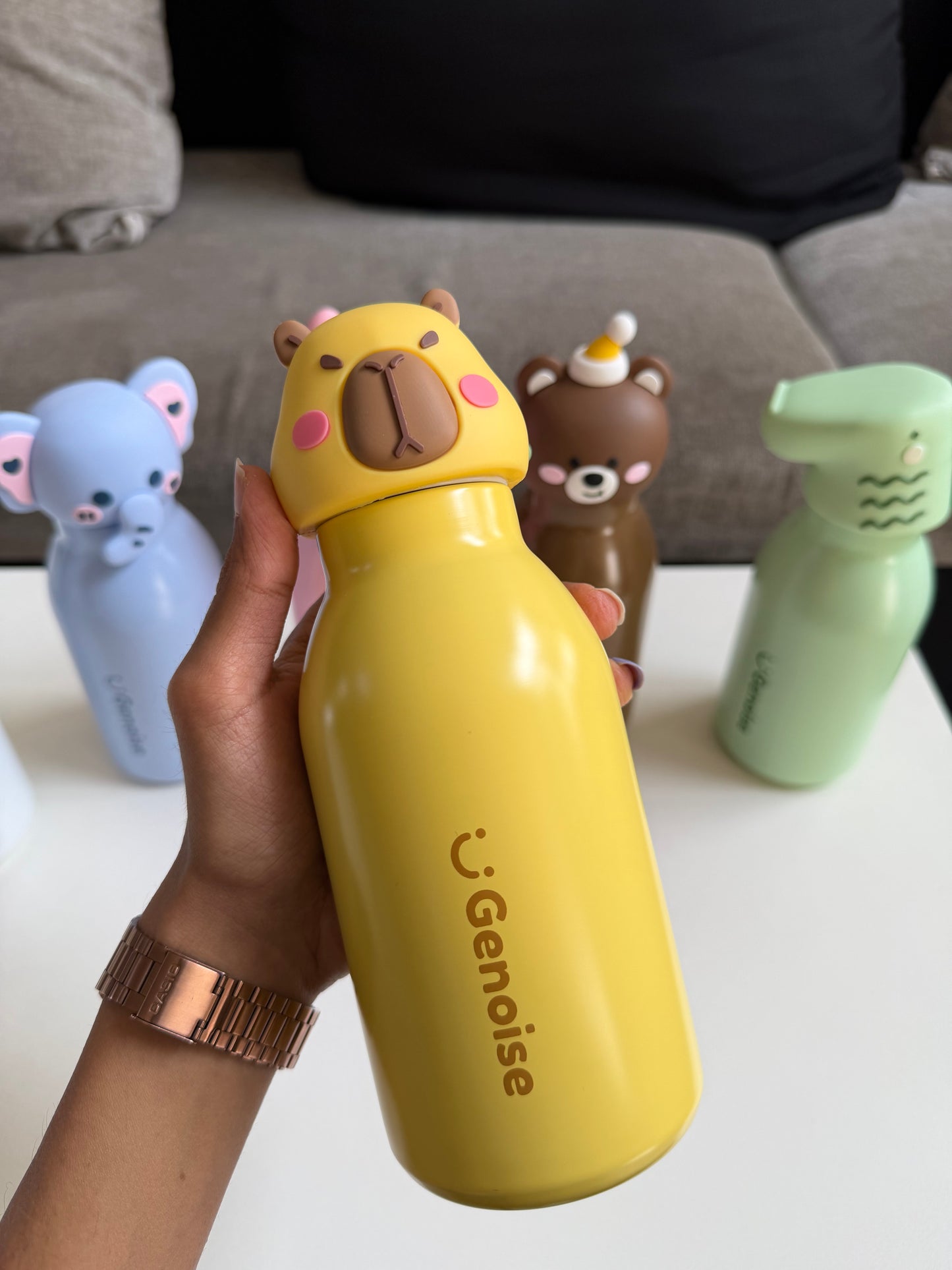 Viral cartoon steel sippers
