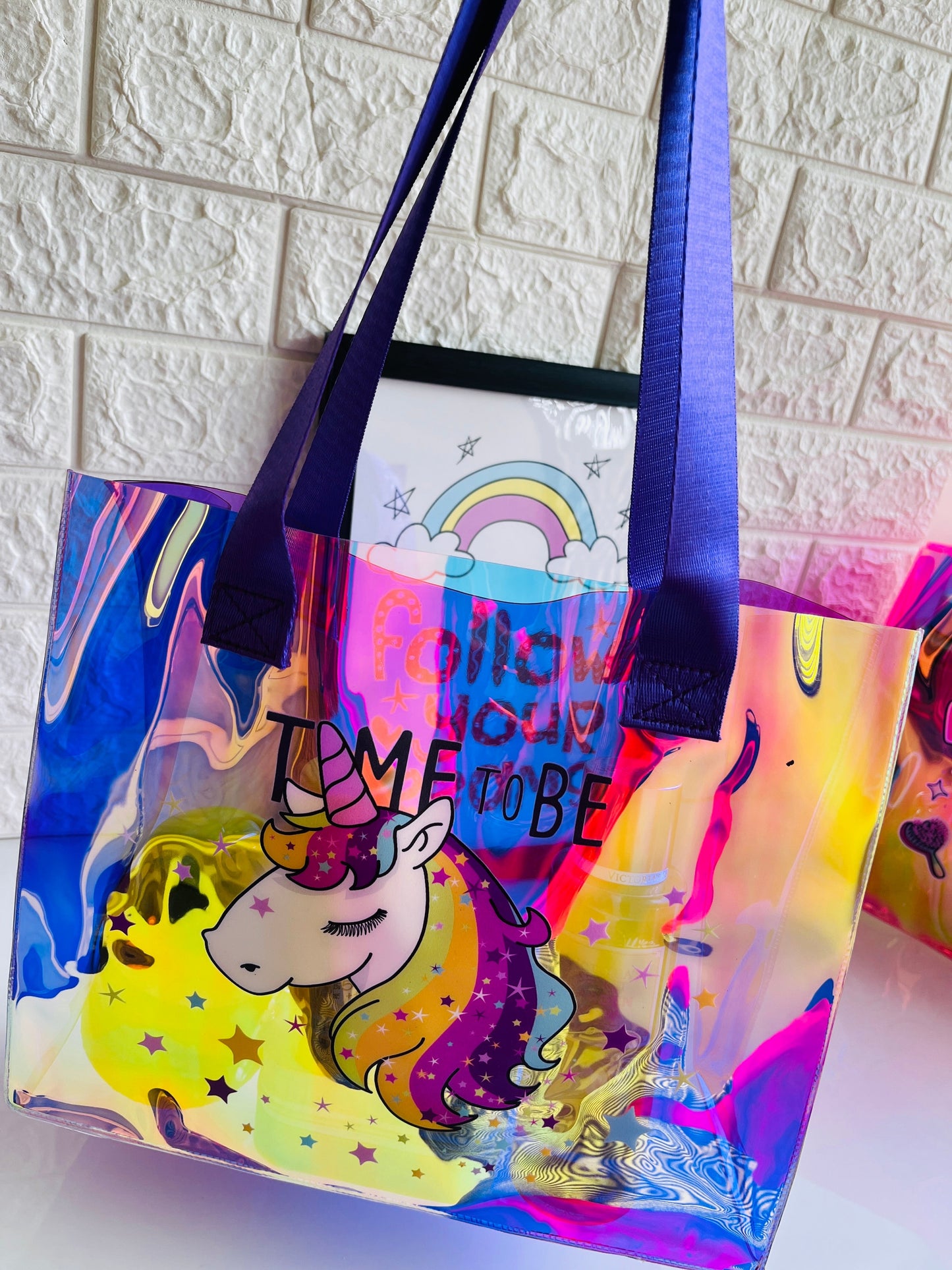 Unicorn Holographic Bags