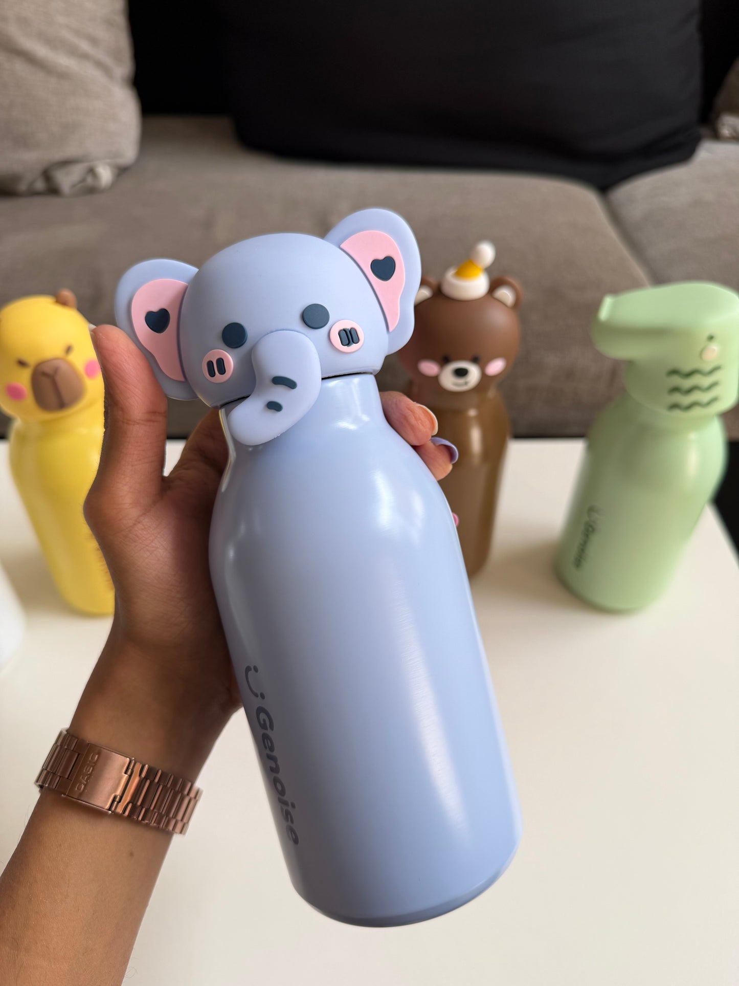 Viral cartoon steel sippers