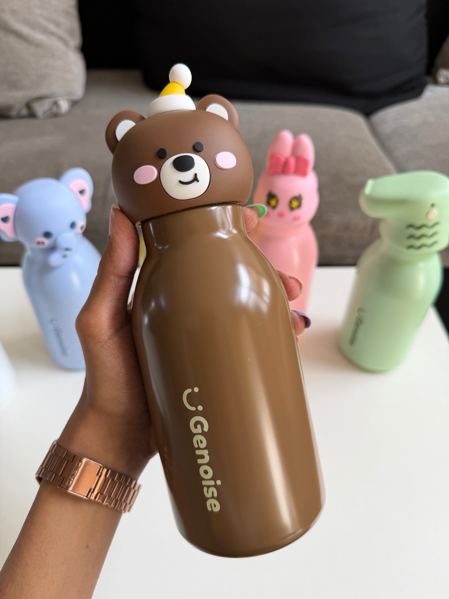 Viral cartoon steel sippers
