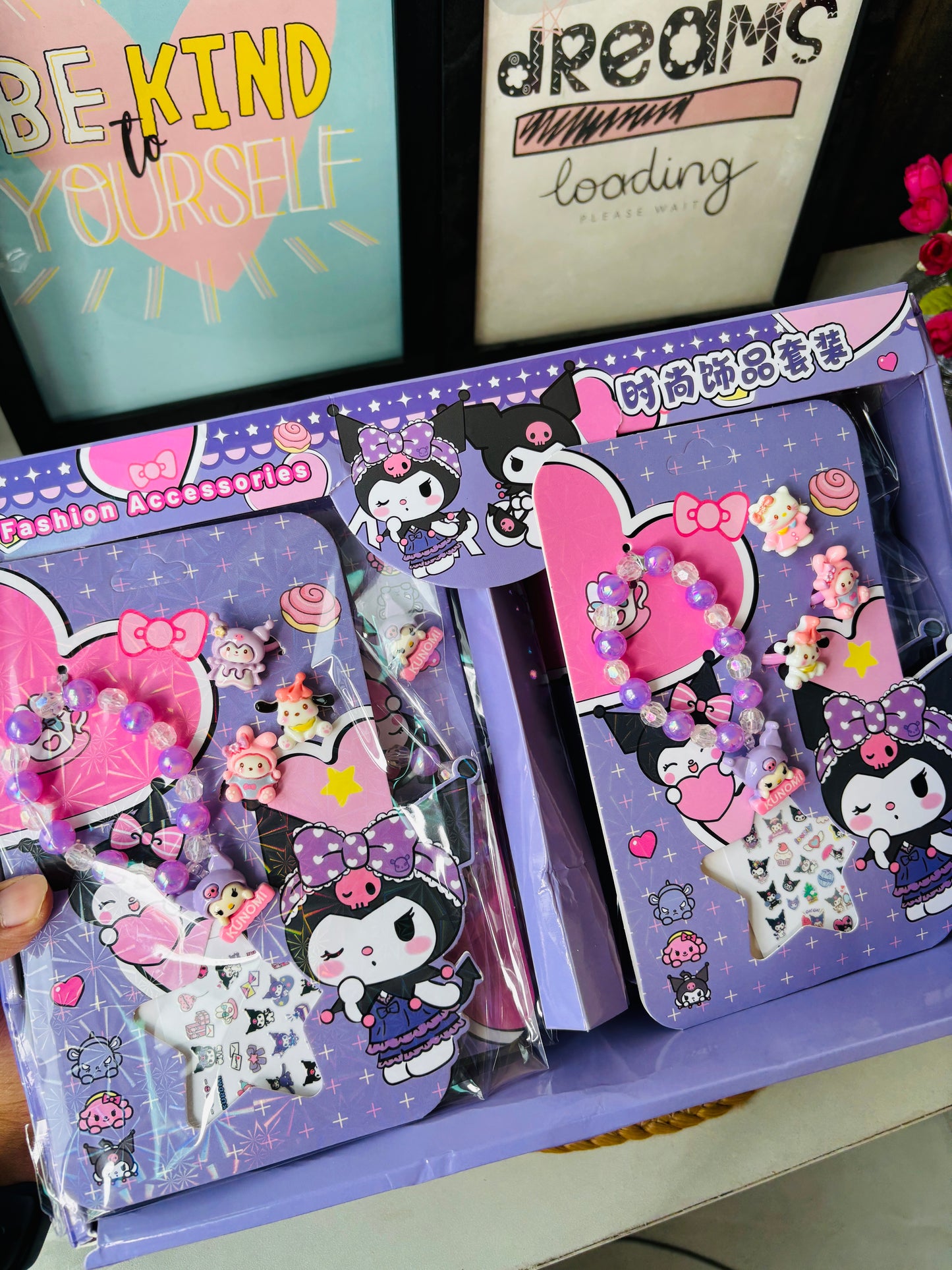 Kuromi Accessories Set