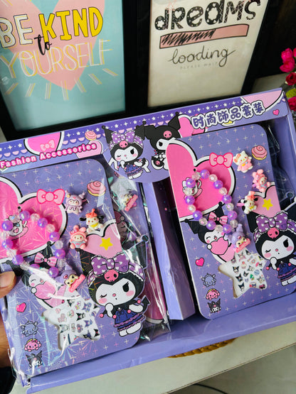 Kuromi Accessories Set