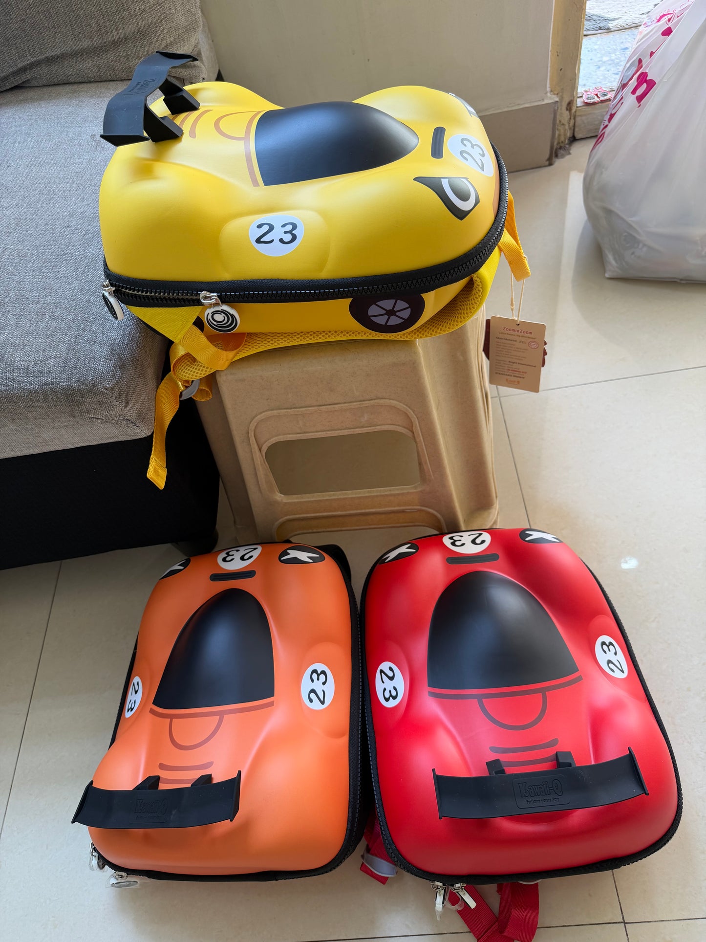 Car Bagpacks 🚙