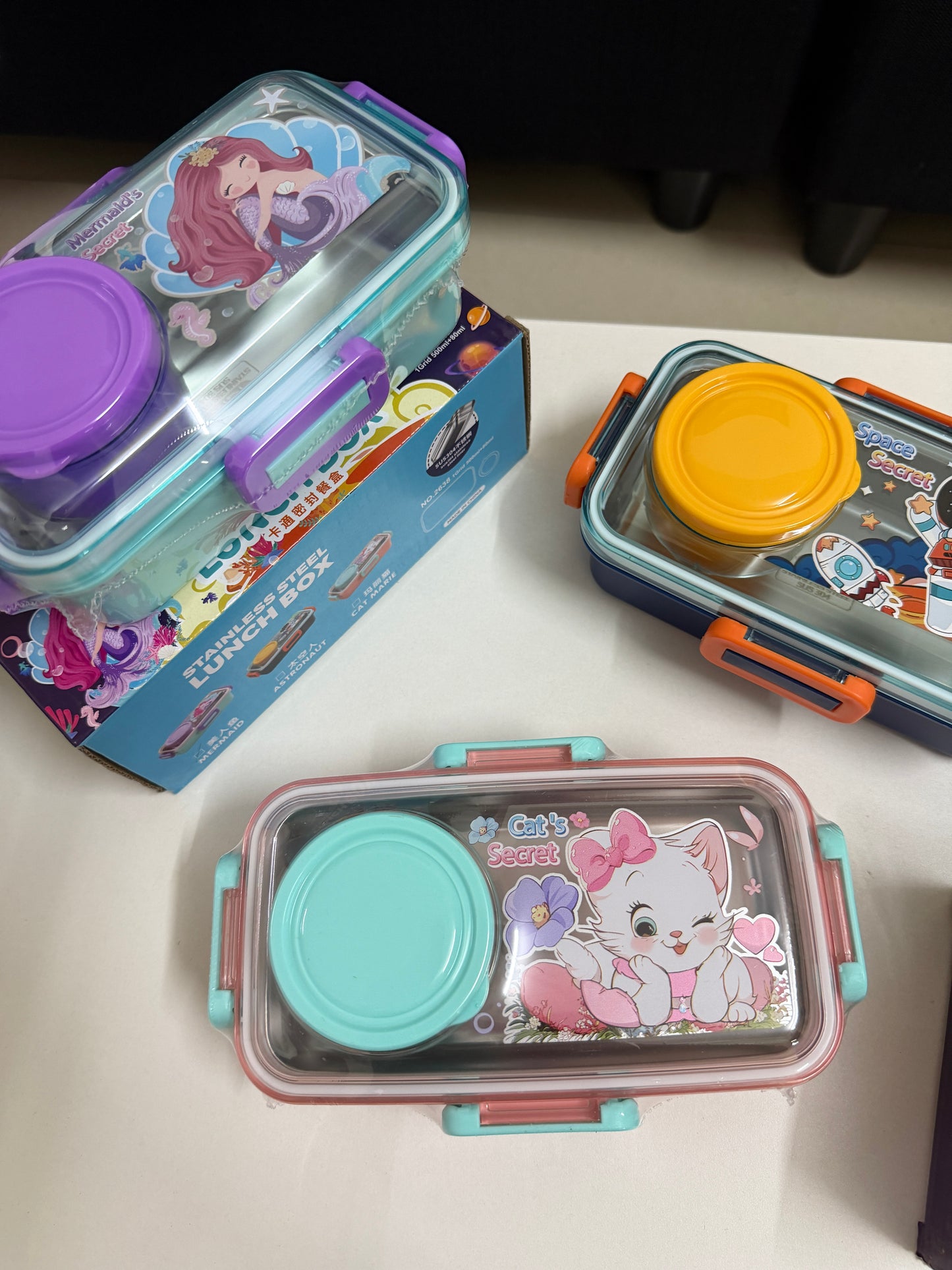 Mini Steel Lunch Boxes
