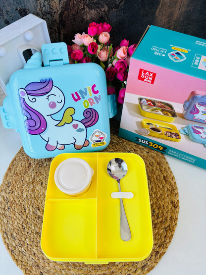 Unicorn Bento Steel lunch box