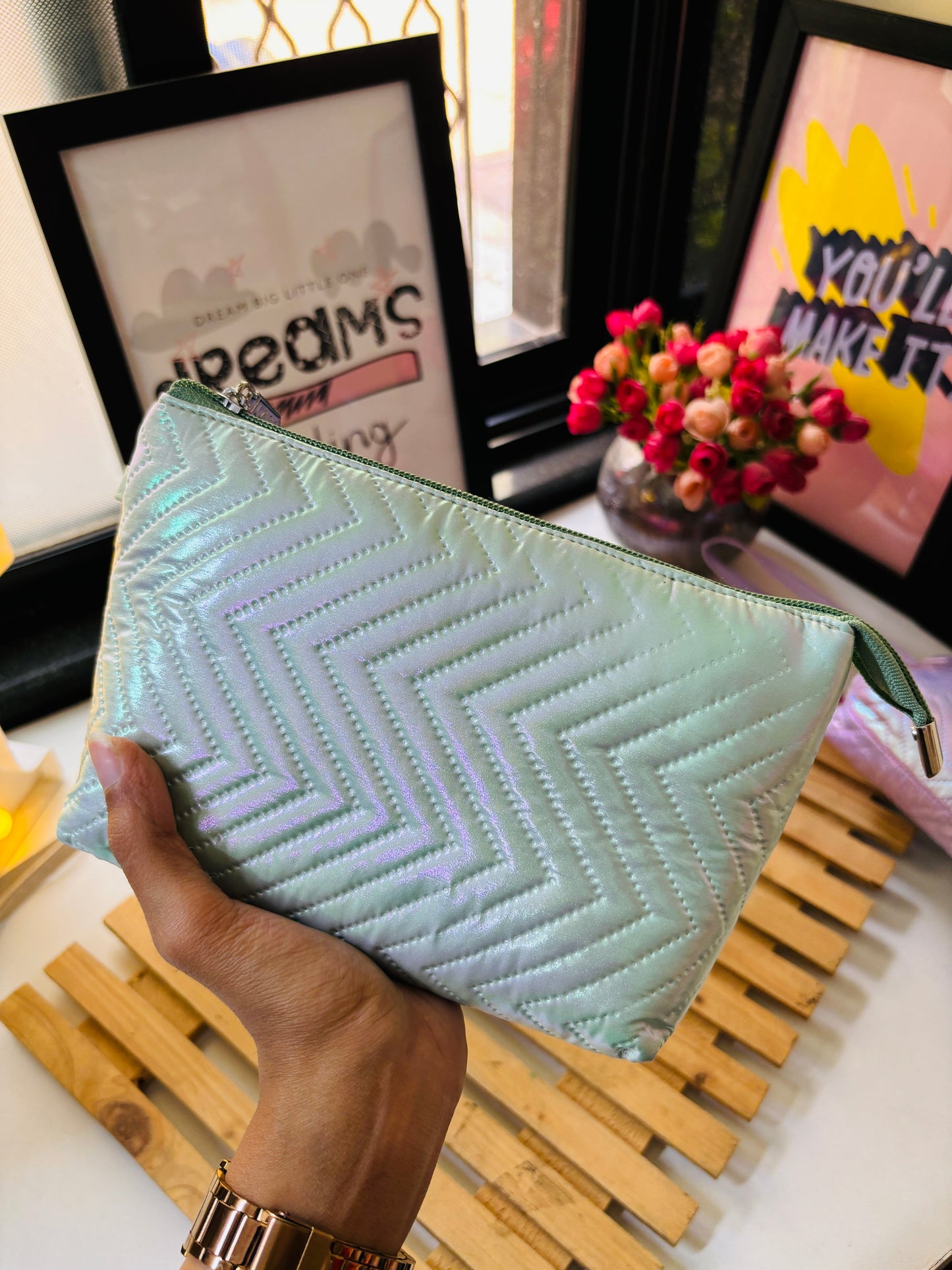 Holographic Pouches