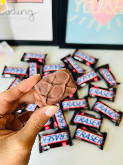 Snickers Erasers 🤤