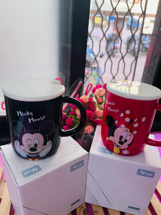 Mickey and Minnie Mouse Cups 🐭