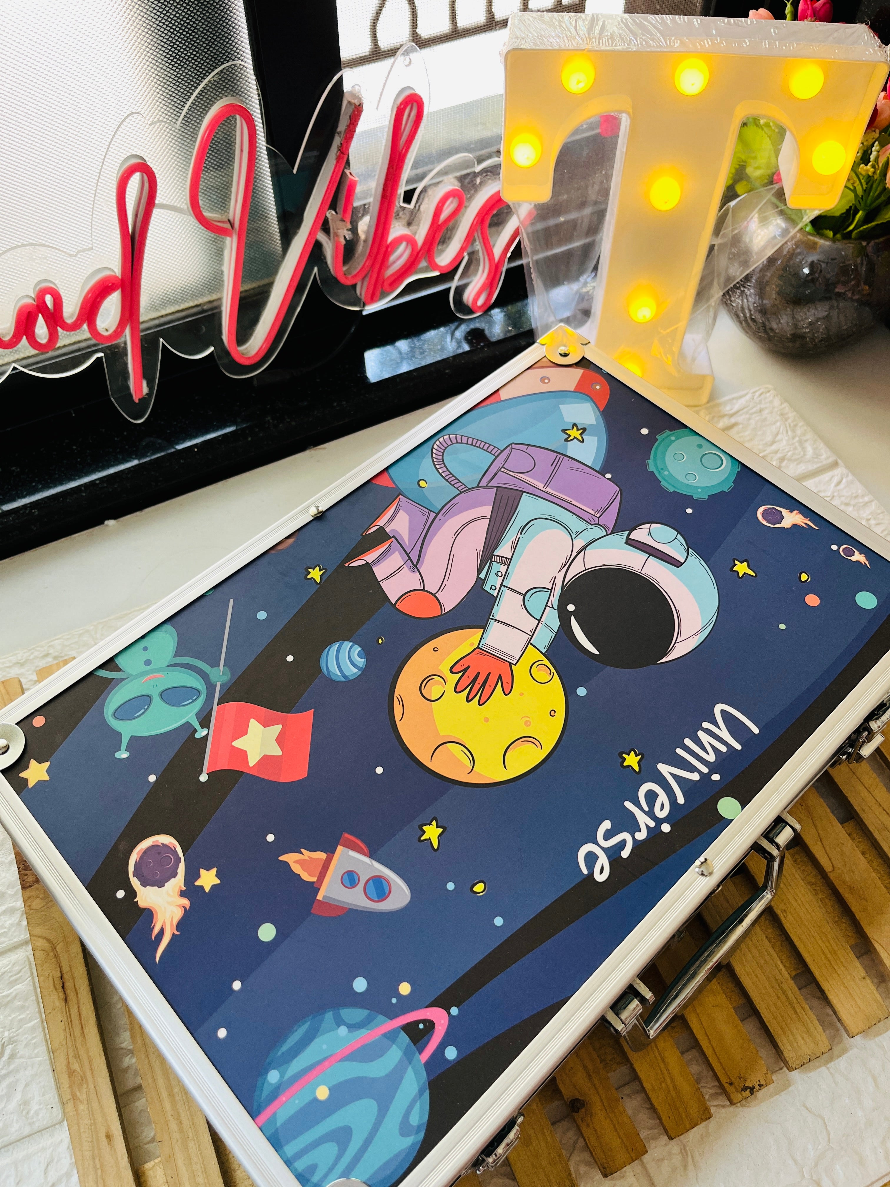 Spacemaker Coloring Box Space Colouring Kit – Shopping Pitara